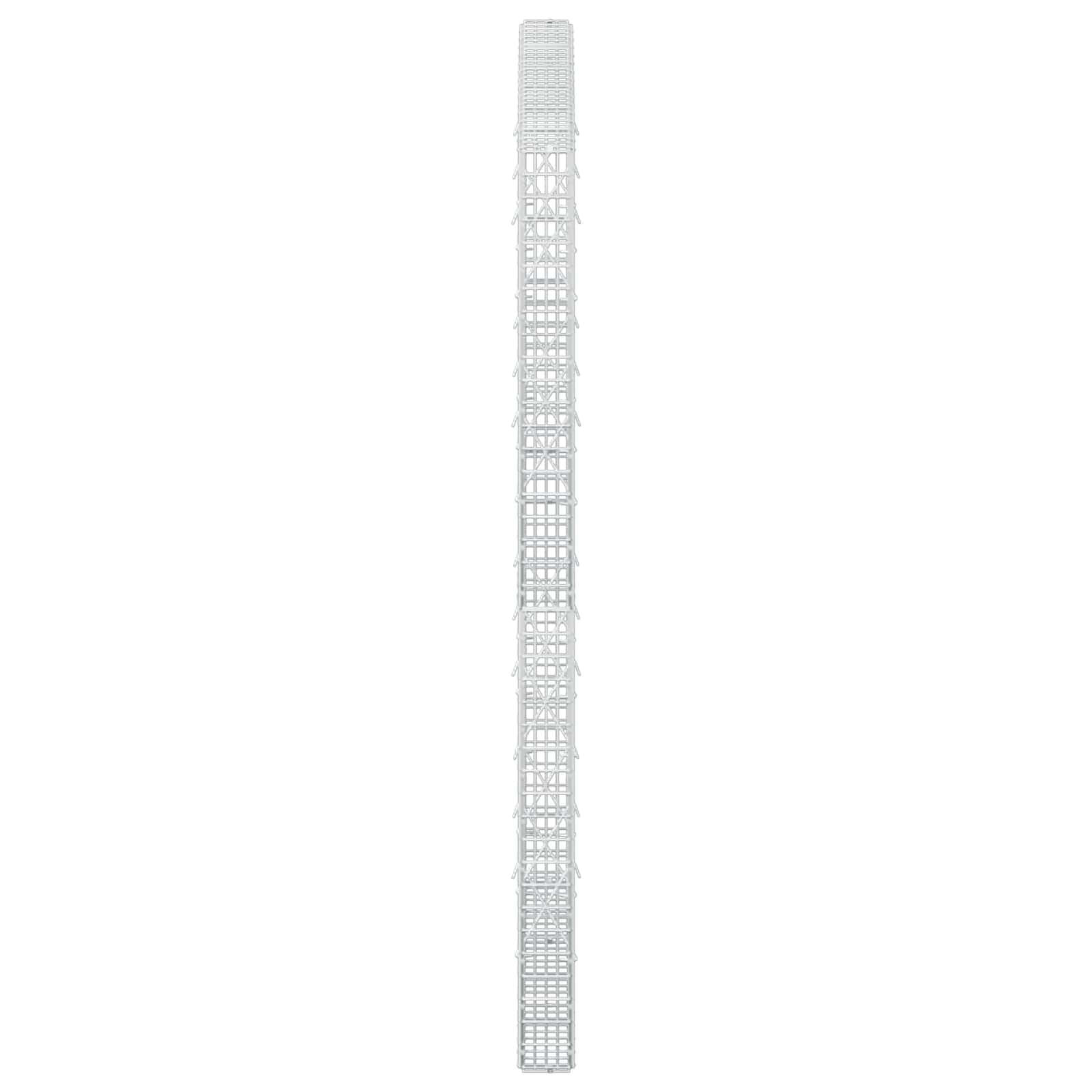 Gabion z žico 3,5 mm in mrežo 5x2,5 cm 150x10x200 cm