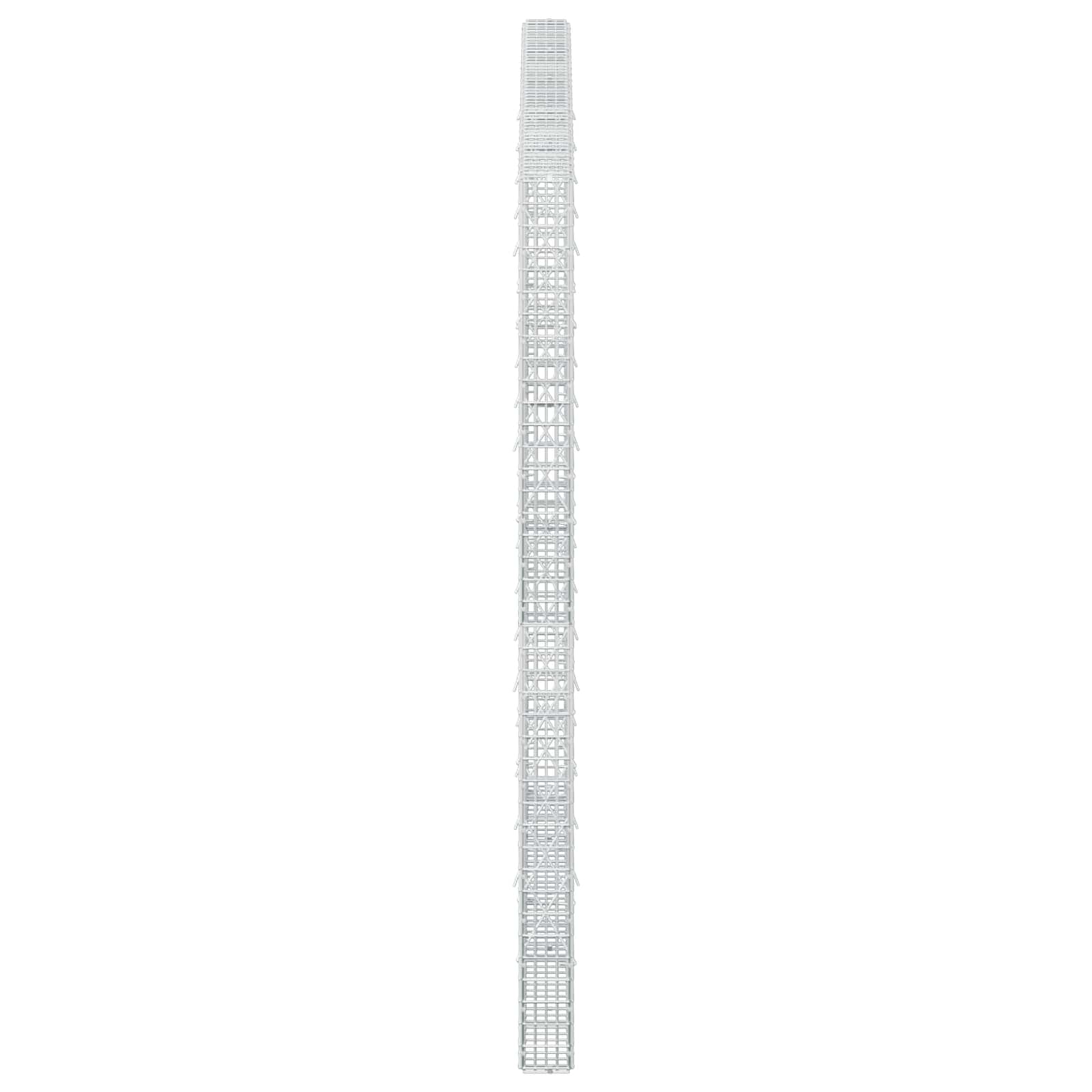 Gabion z žico 3,5 mm in mrežo 5x2,5 cm 250x10x200 cm