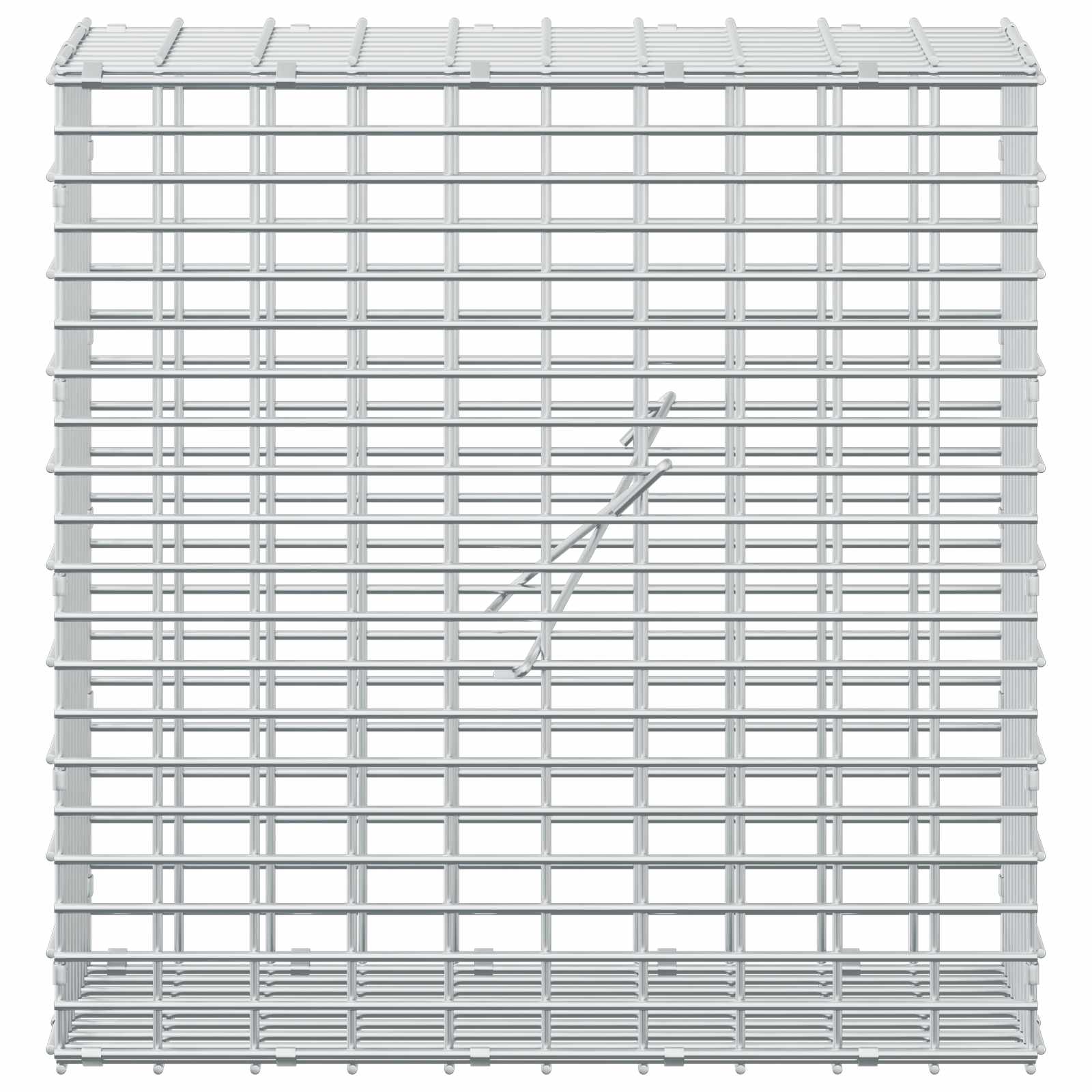 Gabion z žico 3,5 mm in mrežo 5x2,5 cm 50x20x50 cm
