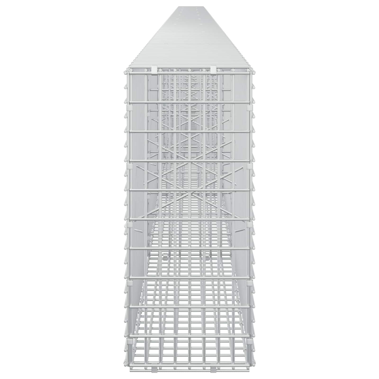 Gabion z žico 3,5 mm in mrežo 5x2,5 cm 900x20x50 cm