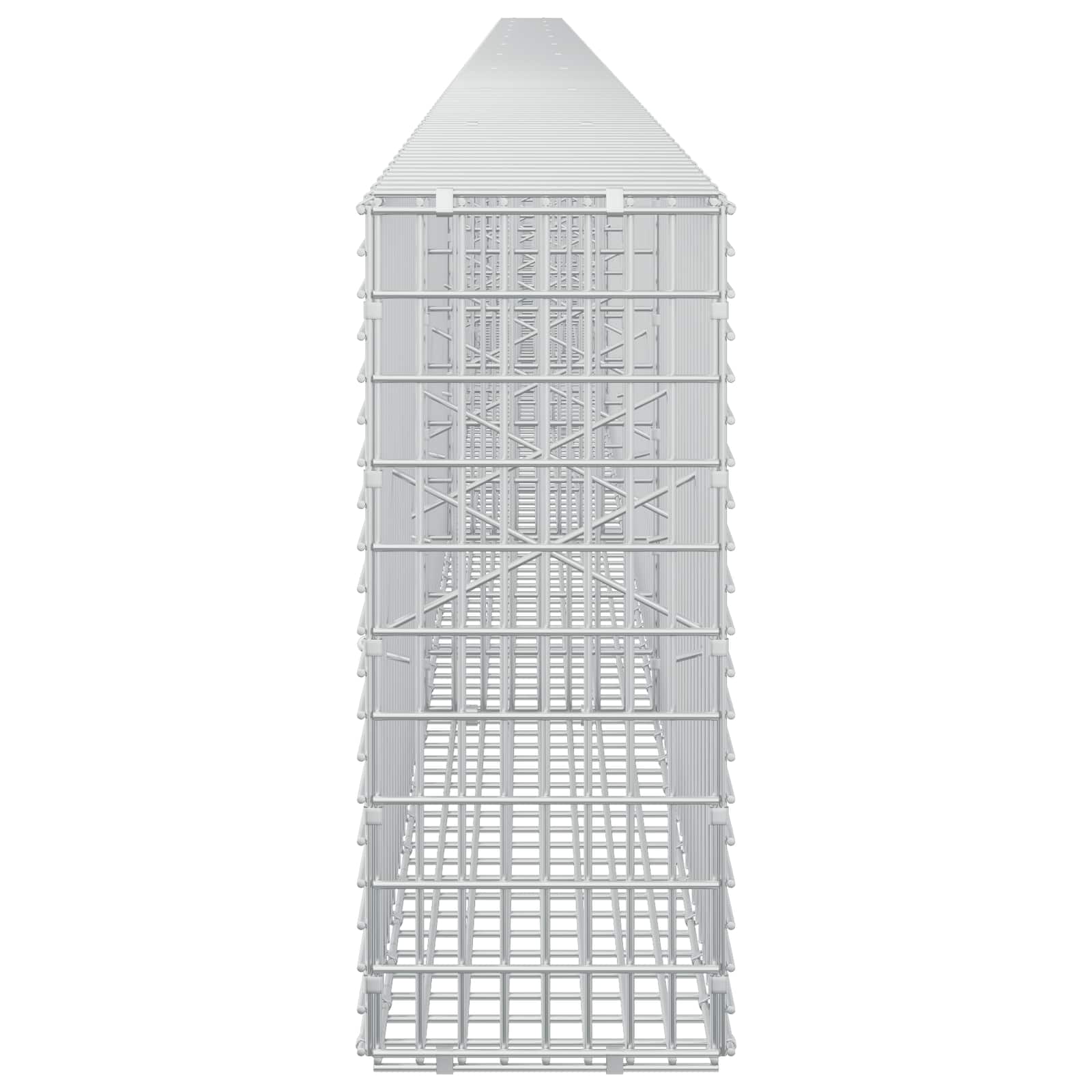 Gabion z žico 3,5 mm in mrežo 5x2,5 cm 1000x20x50 cm