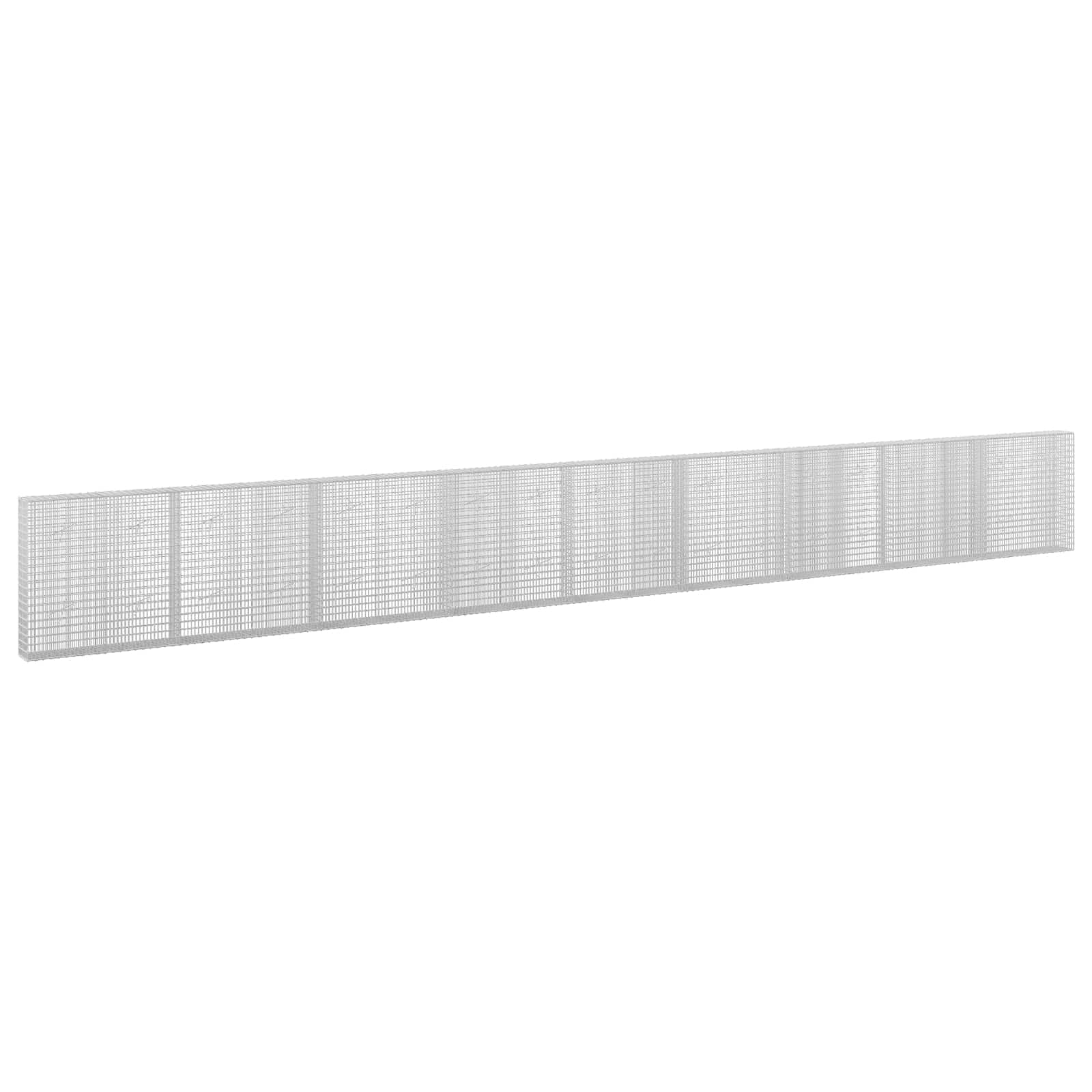Γκαμπιόν με σύρμα 3,5 mm και πλέγμα 5x2,5 cm 900x20x100 εκ - Image 2