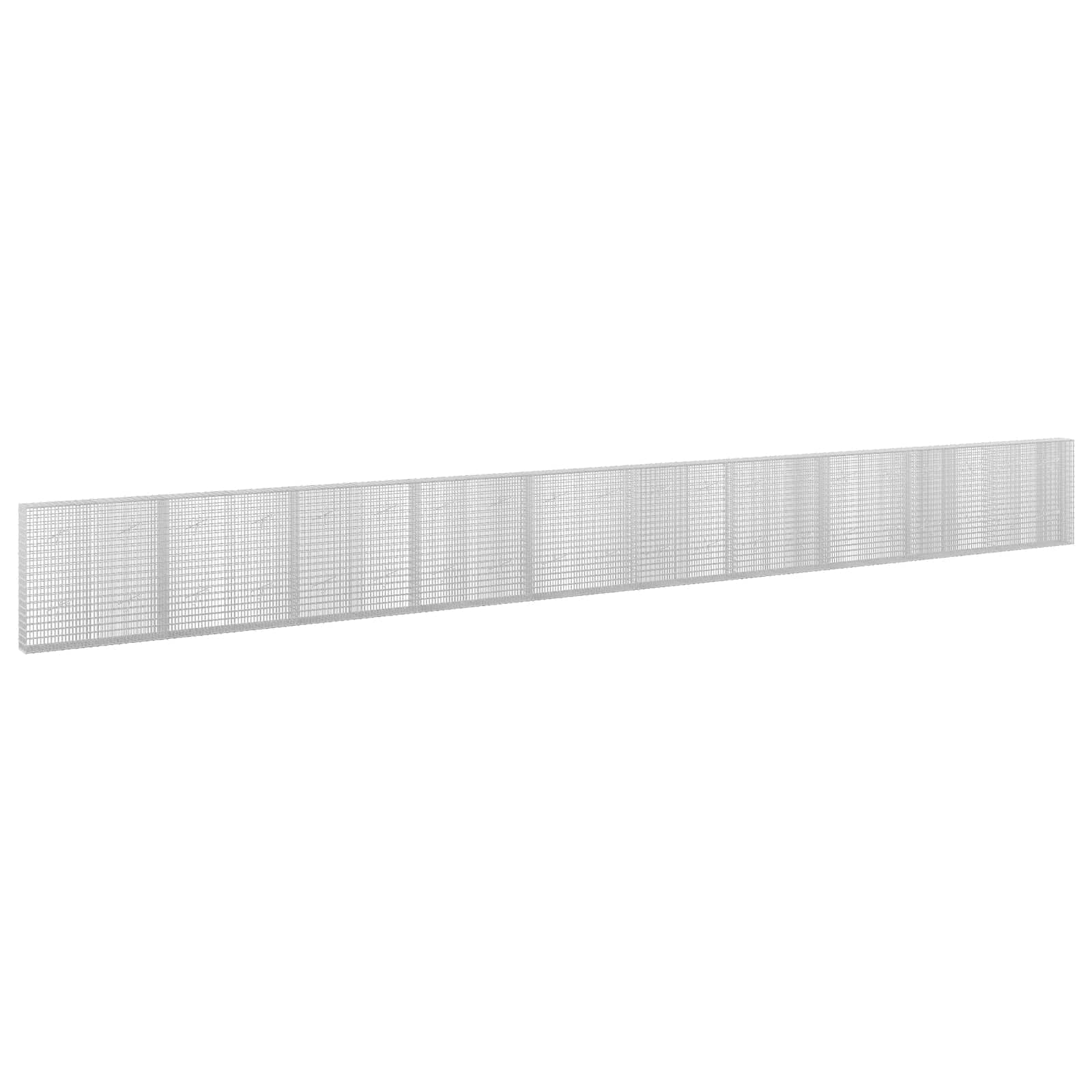 Gabion z žico 3,5 mm in mrežo 5x2,5 cm 1000x20x100 cm