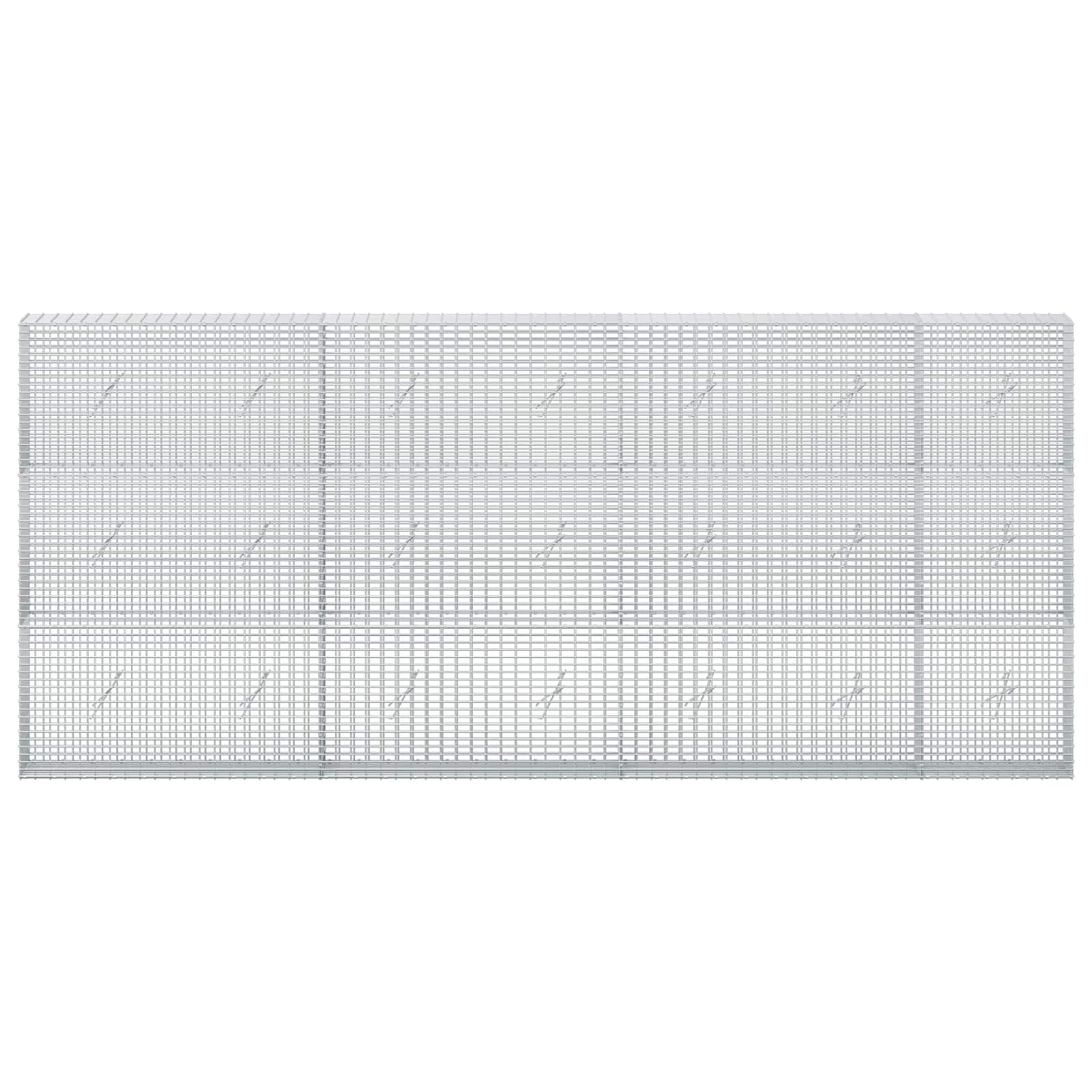 Gabion z žico 3,5 mm in mrežo 5x2,5 cm 350x20x150 cm