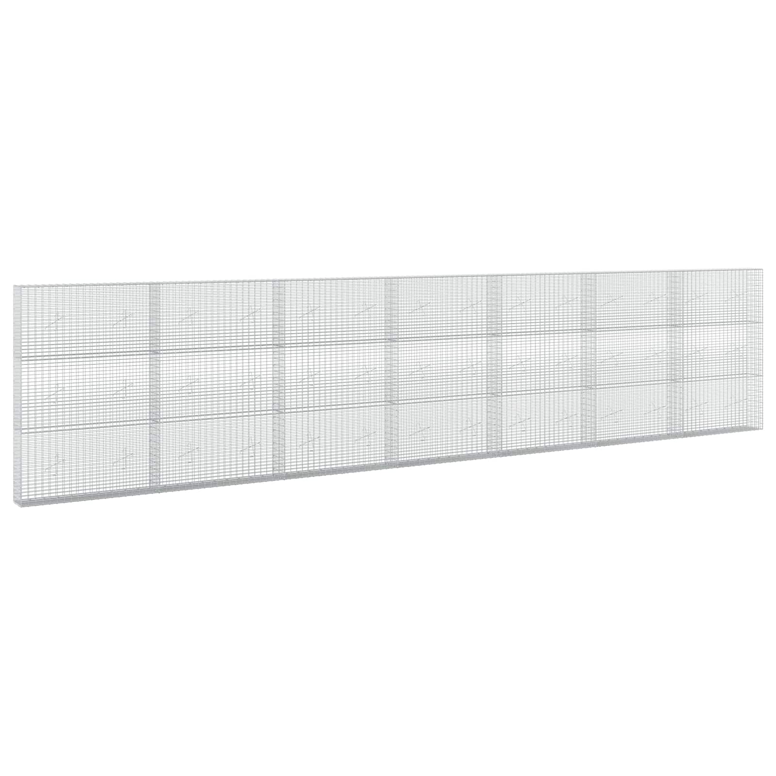 Gabion z žico 3,5 mm in mrežo 5x2,5 cm 700x20x150 cm