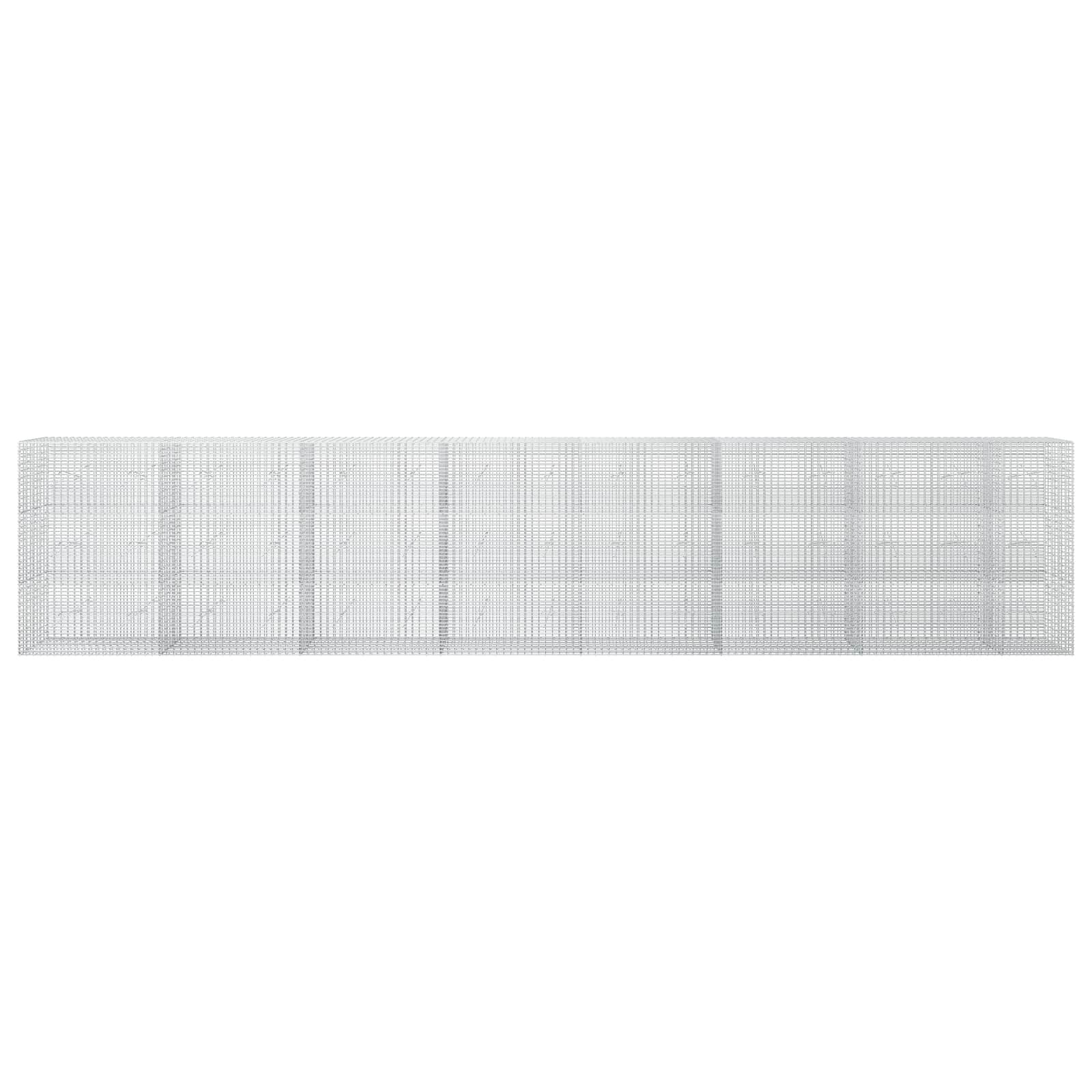 Gabion z žico 3,5 mm in mrežo 5x2,5 cm 750x20x150 cm