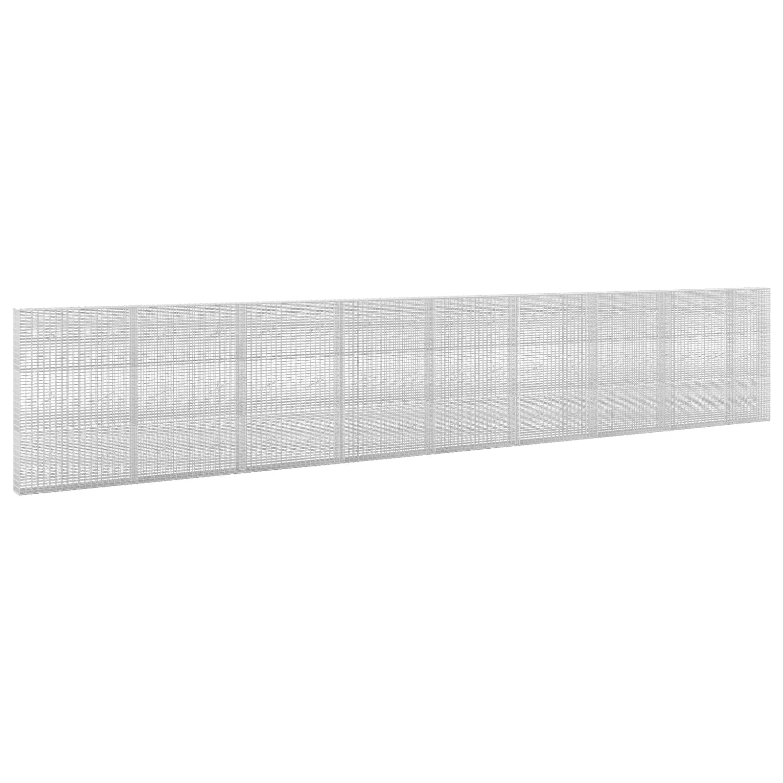 Γκαμπιόν με σύρμα 3,5 mm και πλέγμα 5x2,5 cm 850x20x150 εκ - Image 2