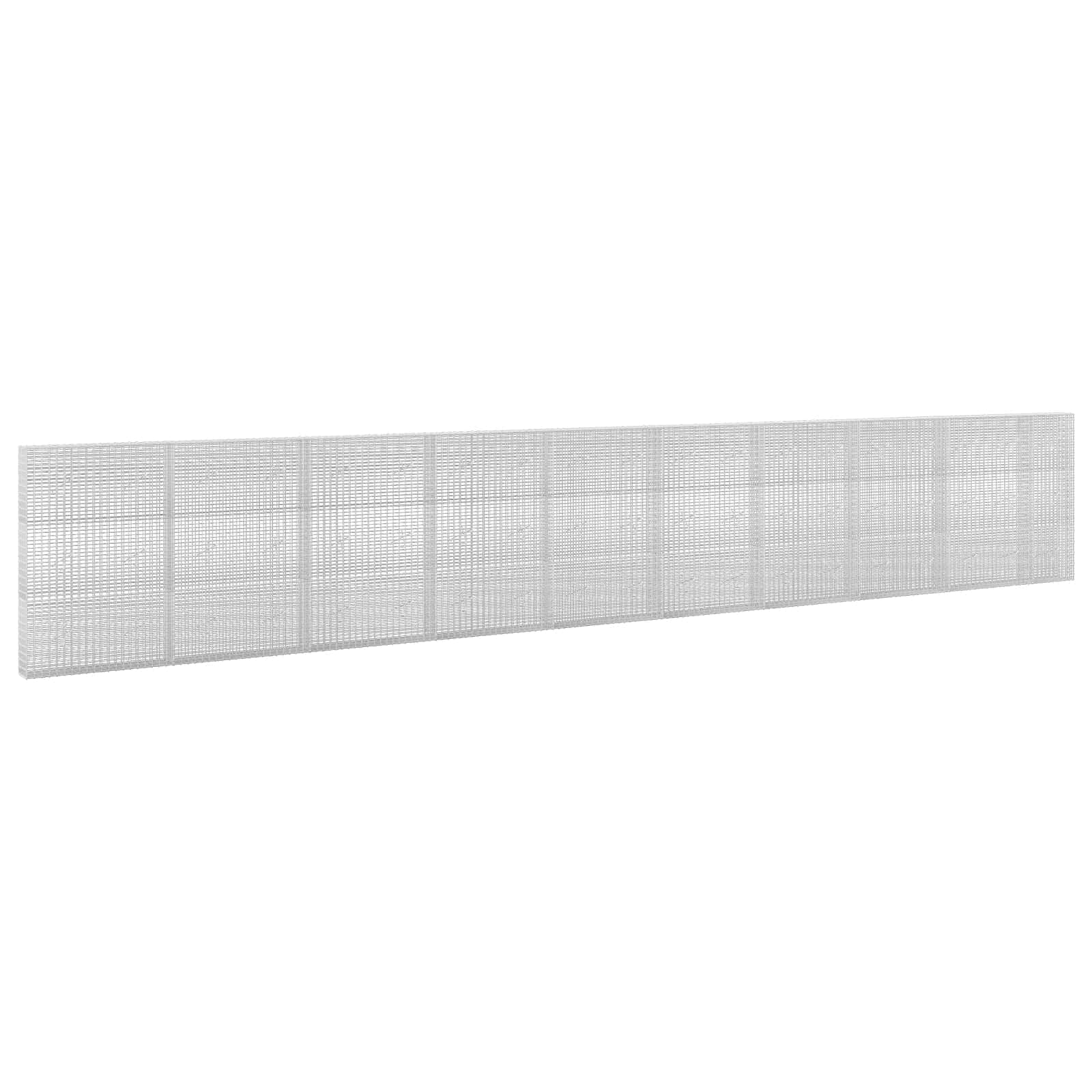 Γκαμπιόν με σύρμα 3,5 mm και πλέγμα 5x2,5 cm 950x20x150 εκ - Image 2