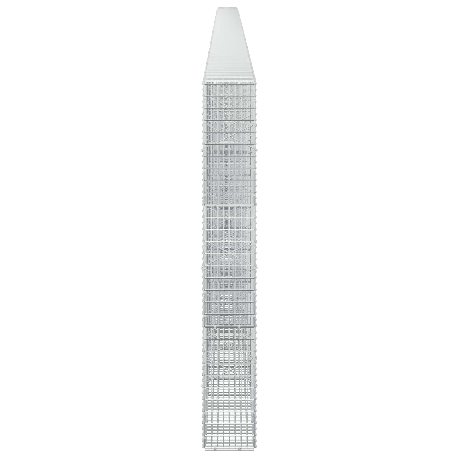 Gabion z žico 3,5 mm in mrežo 5x2,5 cm 1150x20x150 cm