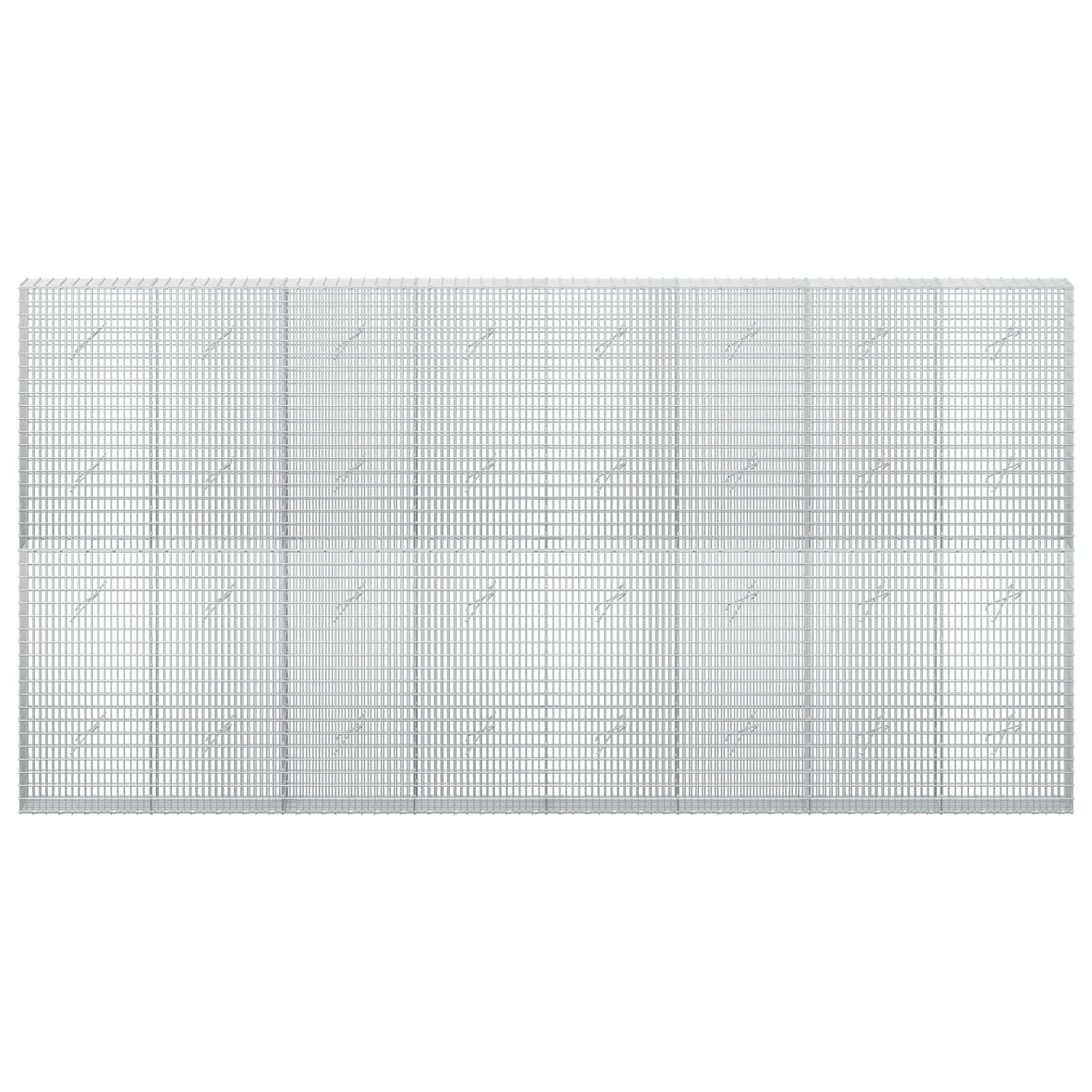 Γκαμπιόν με σύρμα 3,5 mm και πλέγμα 5x2,5 cm 400x20x200 εκ - Image 3