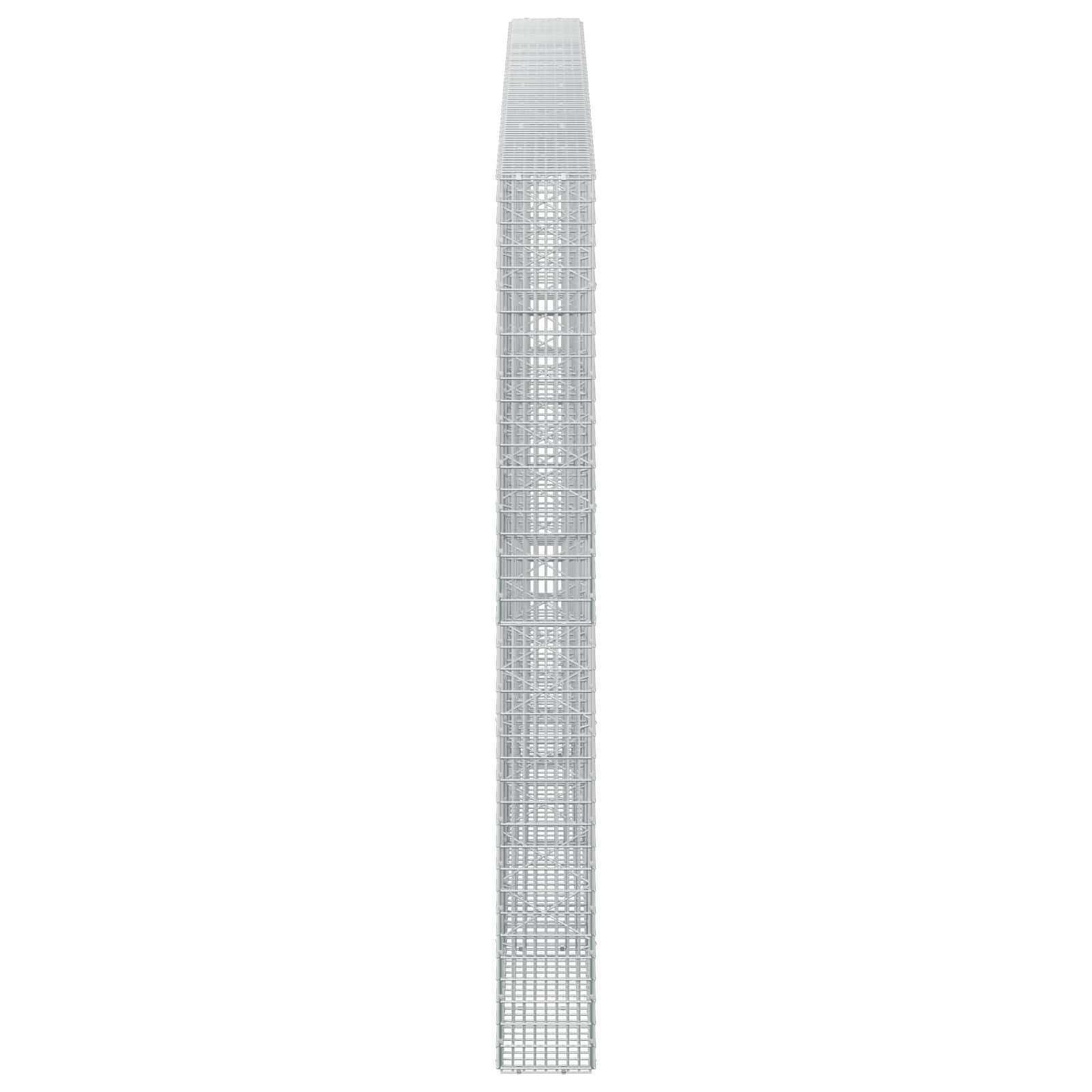 Γκαμπιόν με σύρμα 3,5 mm και πλέγμα 5x2,5 cm 400x20x200 εκ - Image 4