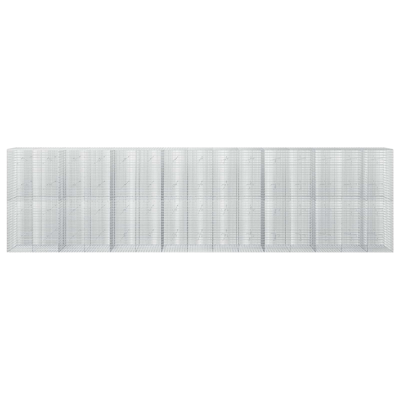 Gabion z žico 3,5 mm in mrežo 5x2,5 cm 750x20x200 cm