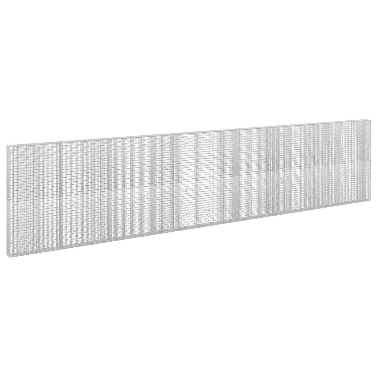 Γκαμπιόν με σύρμα 3,5 mm και πλέγμα 5x2,5 cm 900x20x200 εκ - Image 2
