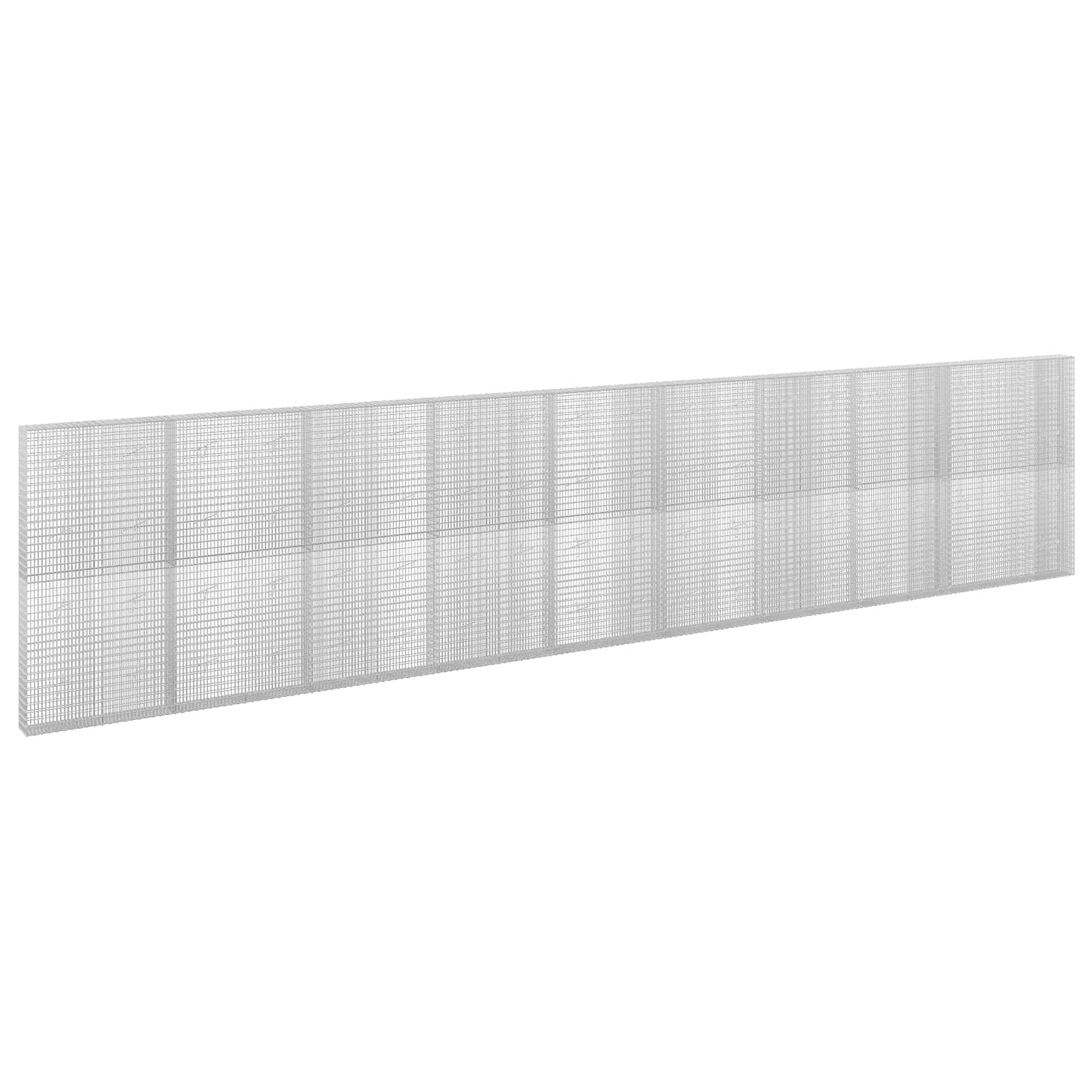 Gabion z žico 3,5 mm in mrežo 5x2,5 cm 950x20x200 cm