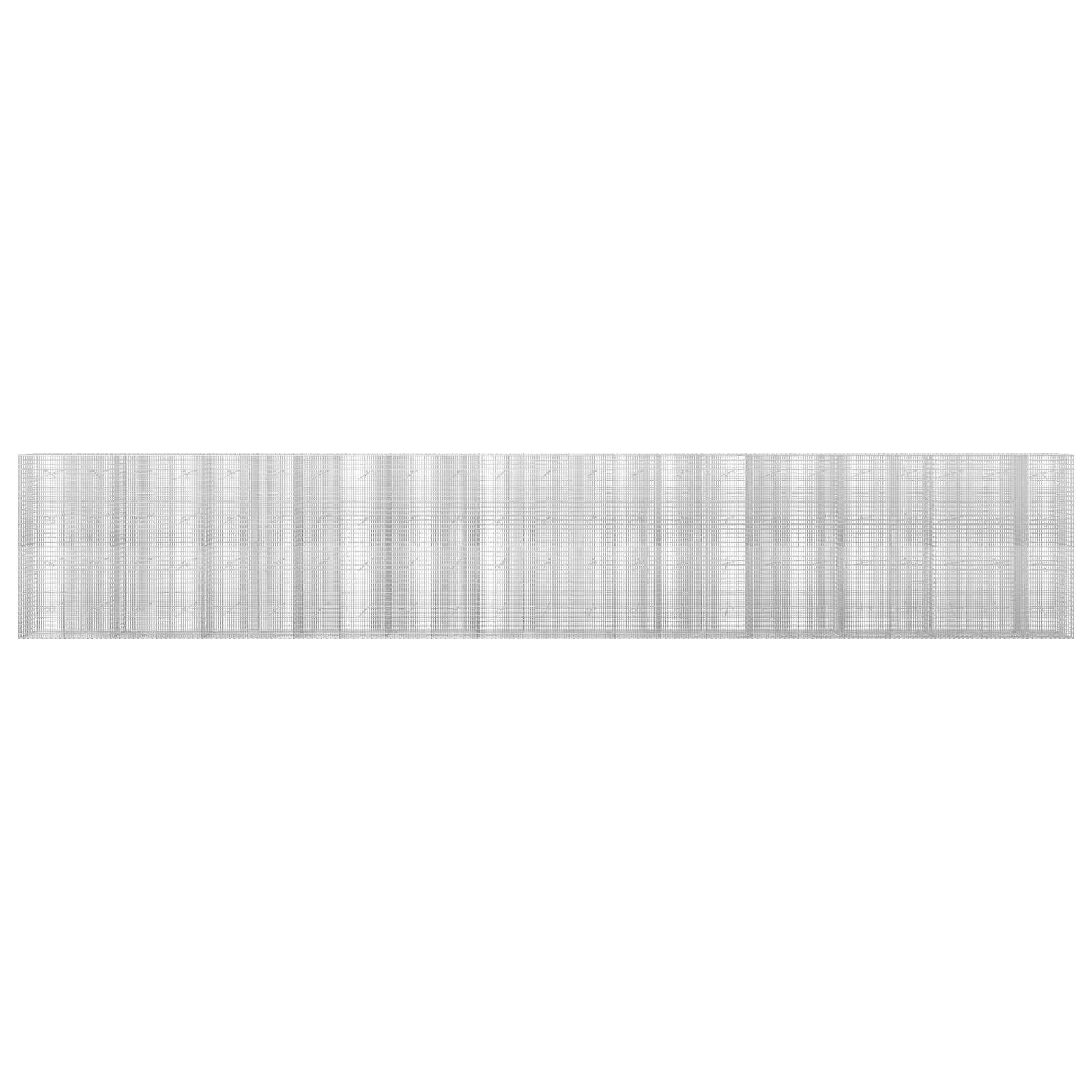 Gabion z žico 3,5 mm in mrežo 5x2,5 cm 1150x20x200 cm