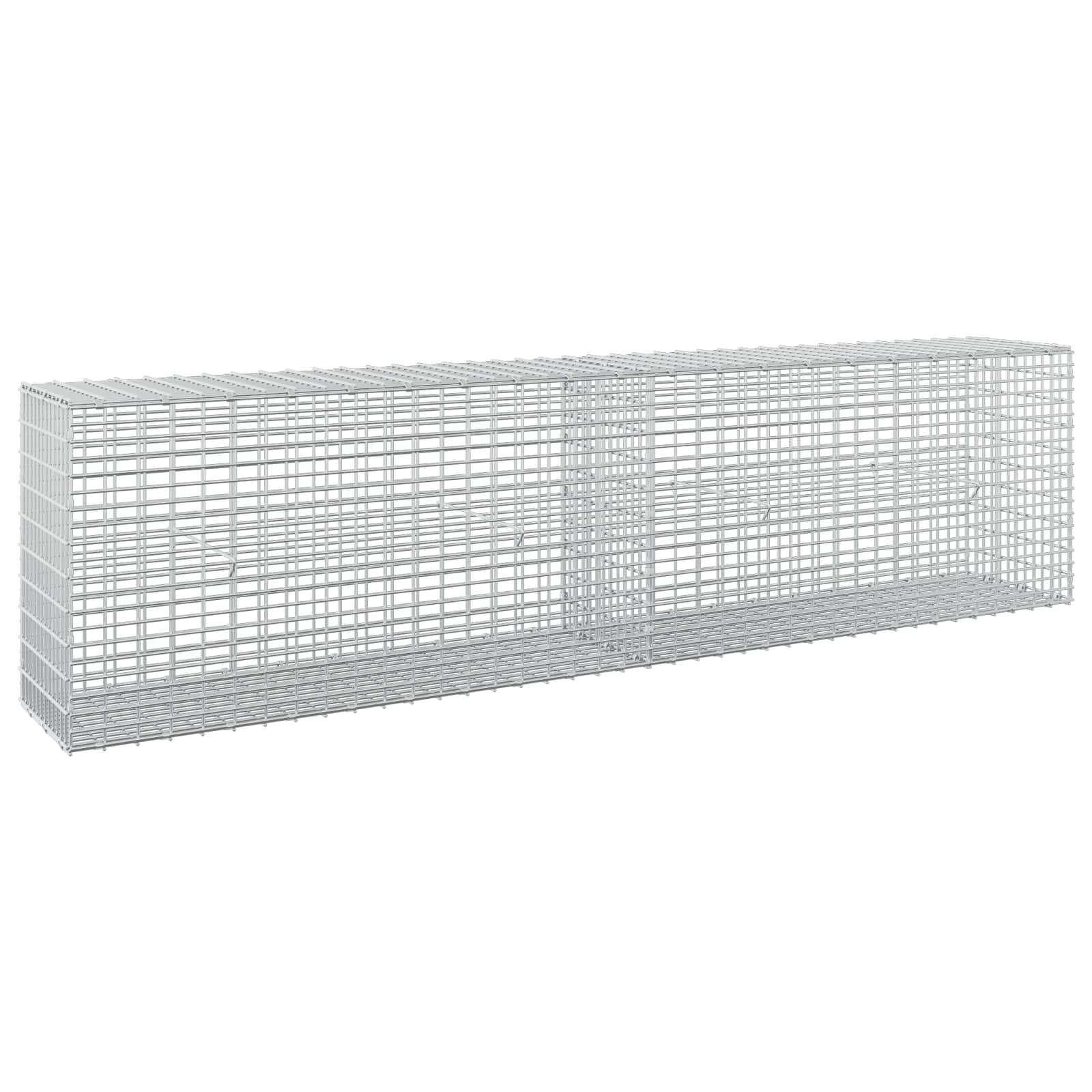 Gabion z žico 3,5 mm in mrežo 5x2,5 cm 200x30x50 cm