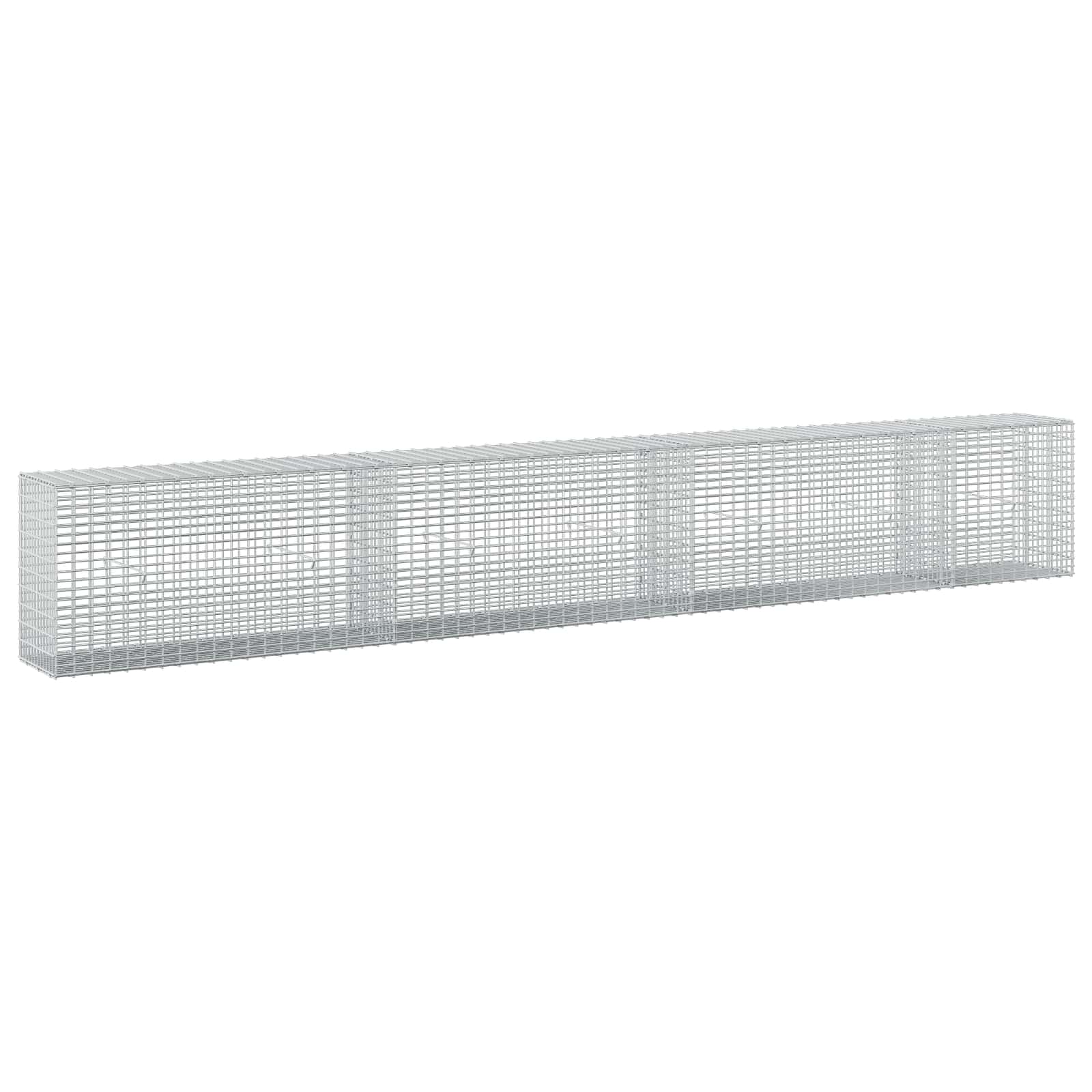 Gabion z žico 3,5 mm in mrežo 5x2,5 cm 350x30x50 cm