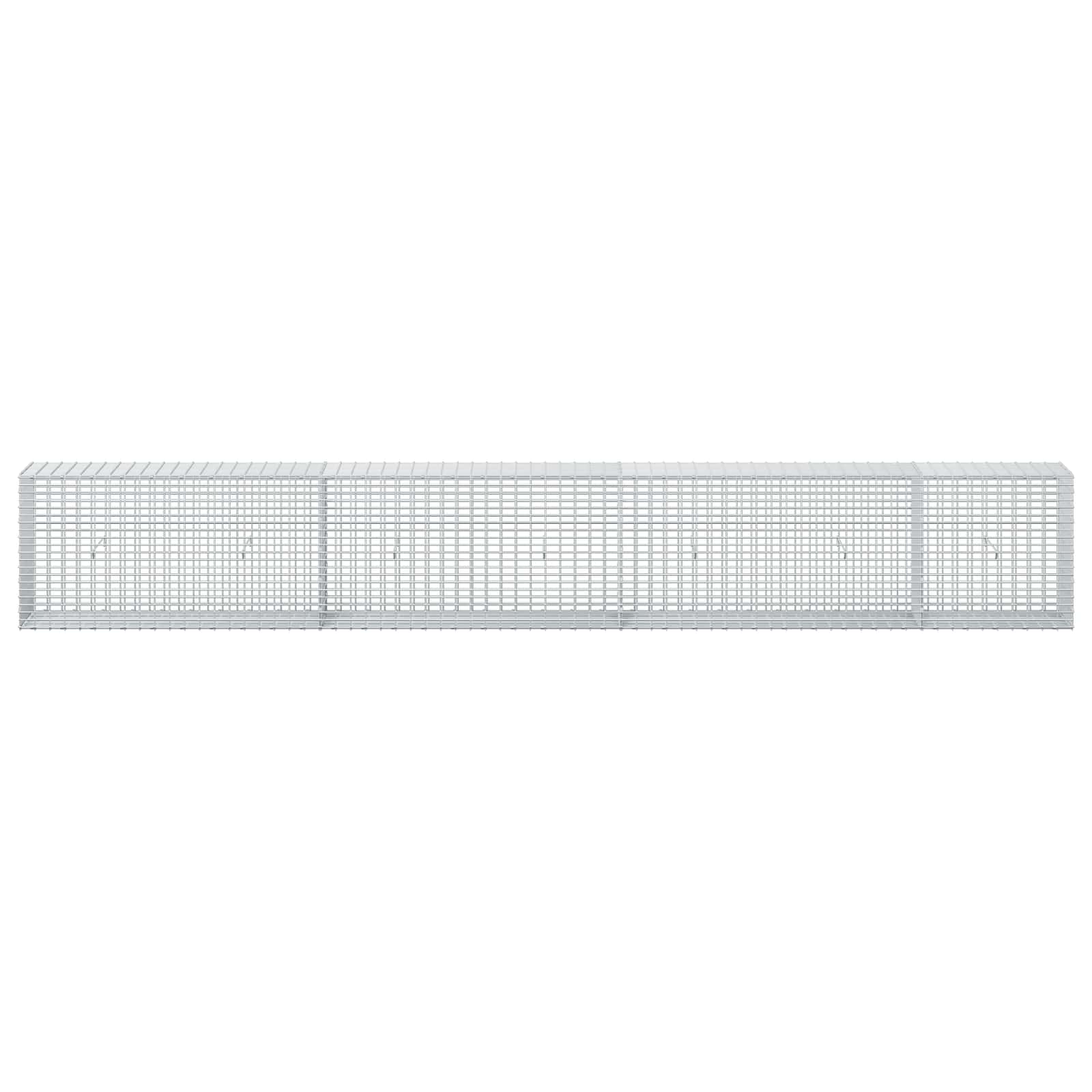 Gabion z žico 3,5 mm in mrežo 5x2,5 cm 350x30x50 cm