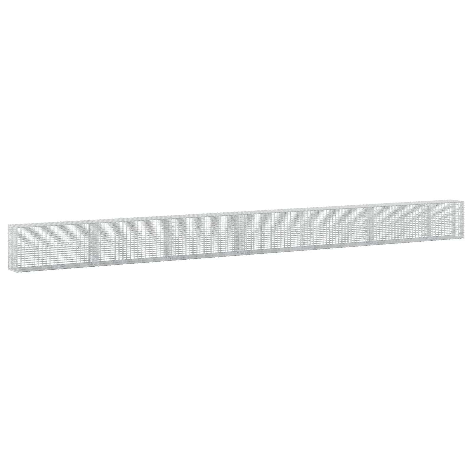 Γκαμπιόν με σύρμα 3,5 mm και πλέγμα 5x2,5 cm 650x30x50 εκ. - Image 2