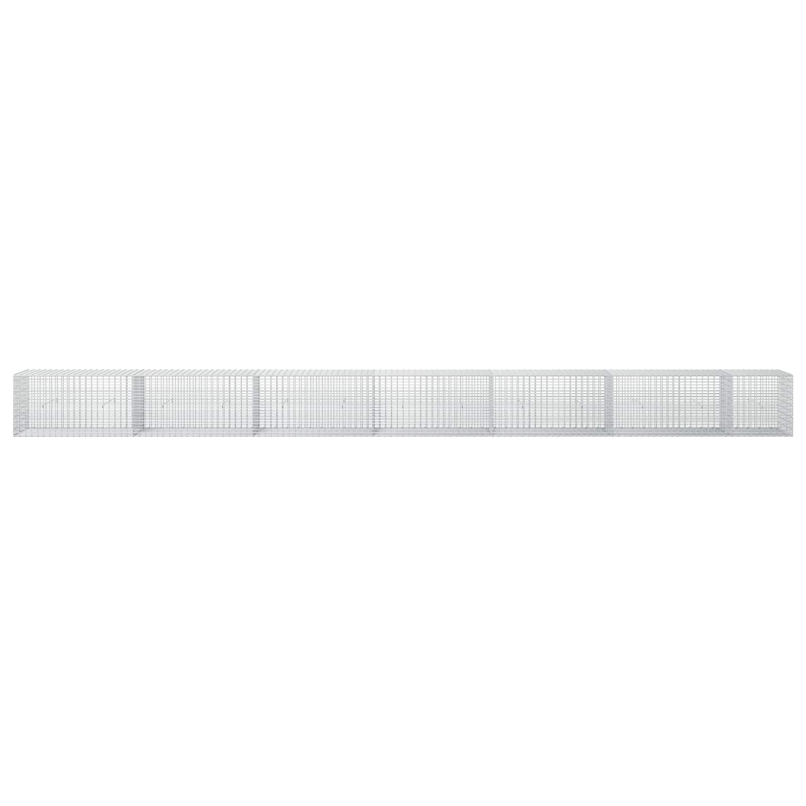 Γκαμπιόν με σύρμα 3,5 mm και πλέγμα 5x2,5 cm 650x30x50 εκ. - Image 3