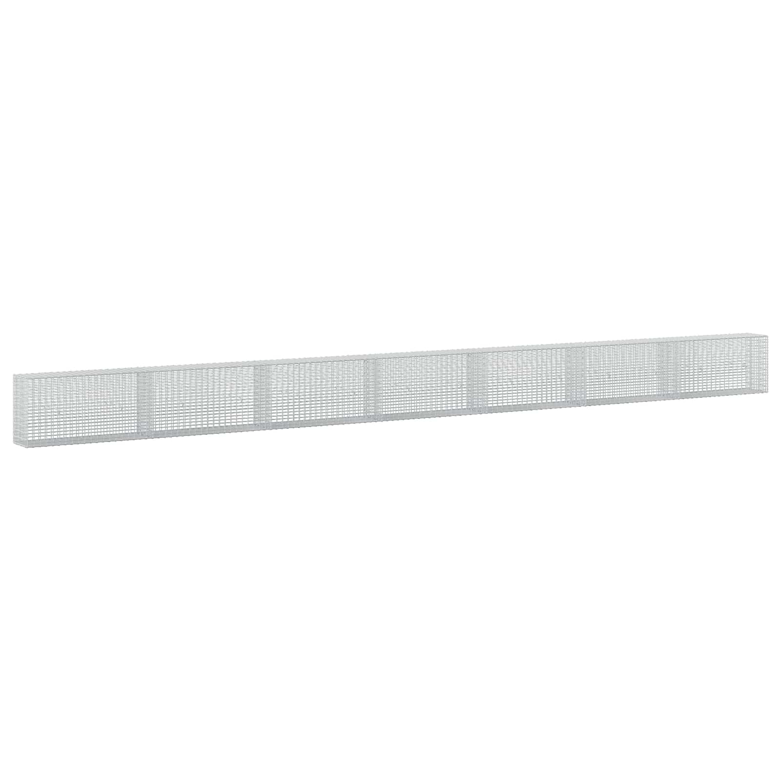Γκαμπιόν με σύρμα 3,5 mm και πλέγμα 5x2,5 cm 700x30x50 εκ. - Image 2
