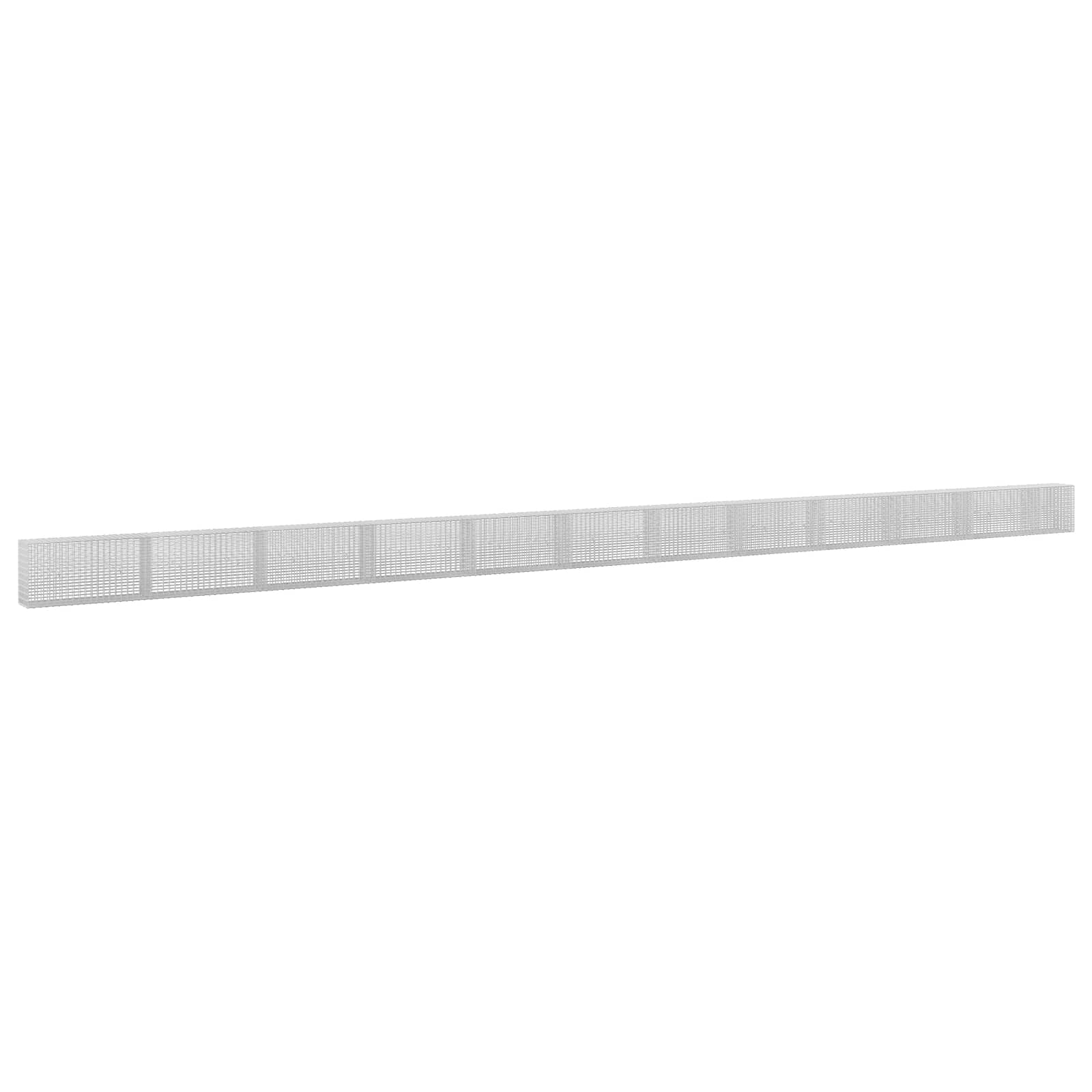 Gabion z žico 3,5 mm in mrežo 5x2,5 cm 1150x30x50 cm