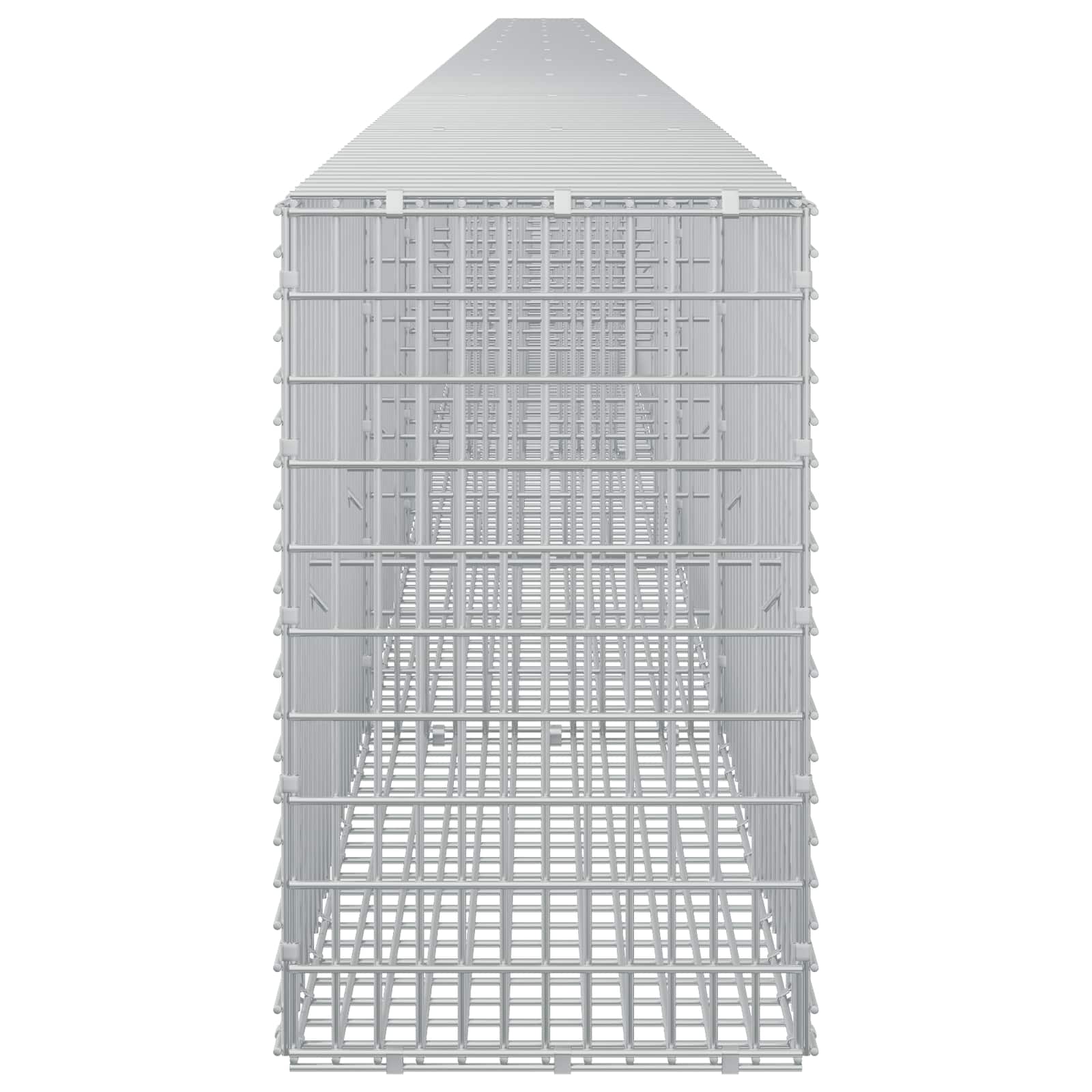 Gabion z žico 3,5 mm in mrežo 5x2,5 cm 1150x30x50 cm