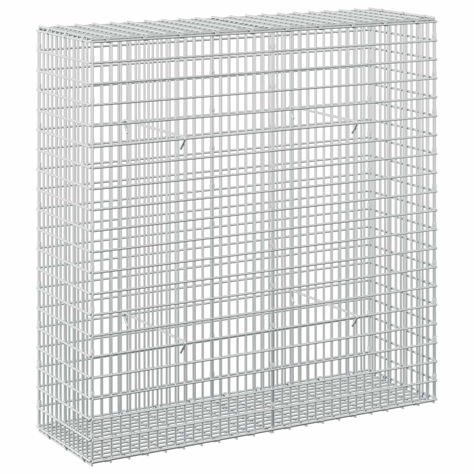Gabion z žico 3,5 mm in mrežo 5x2,5 cm 100x30x100 cm