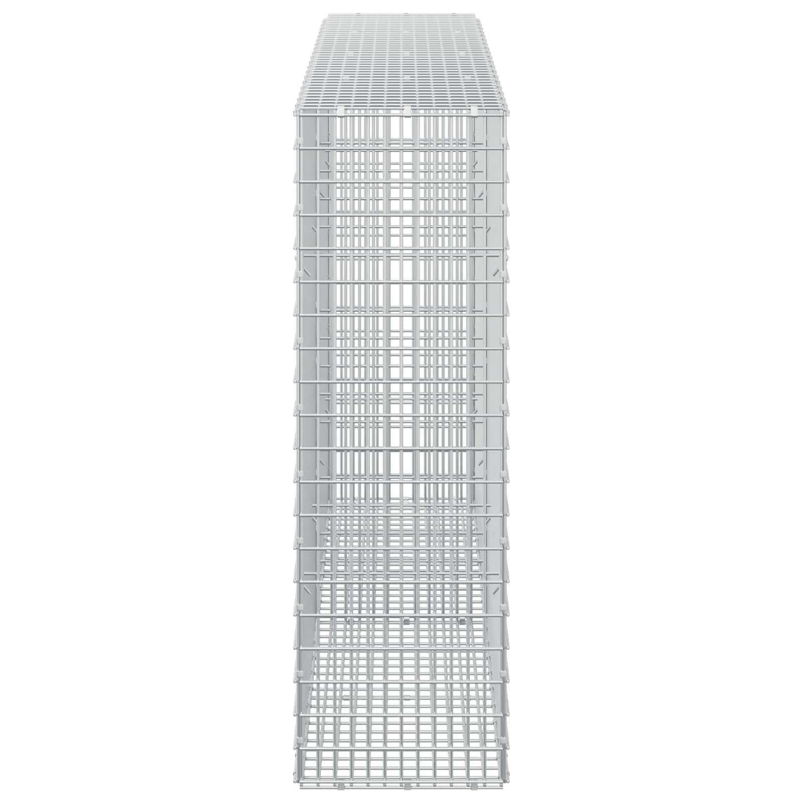Gabion z žico 3,5 mm in mrežo 5x2,5 cm 200x30x100 cm