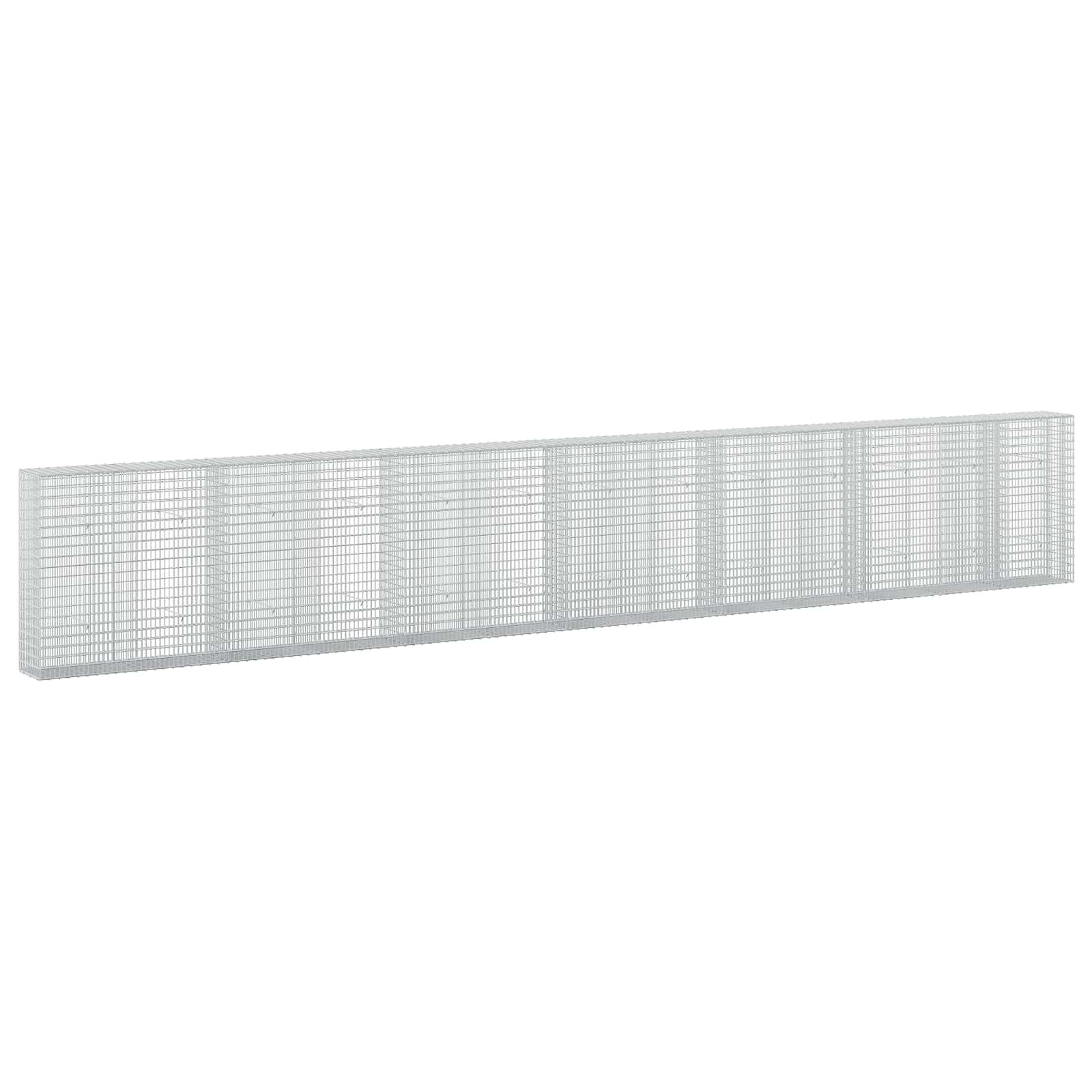 Gabion z žico 3,5 mm in mrežo 5x2,5 cm 650x30x100 cm