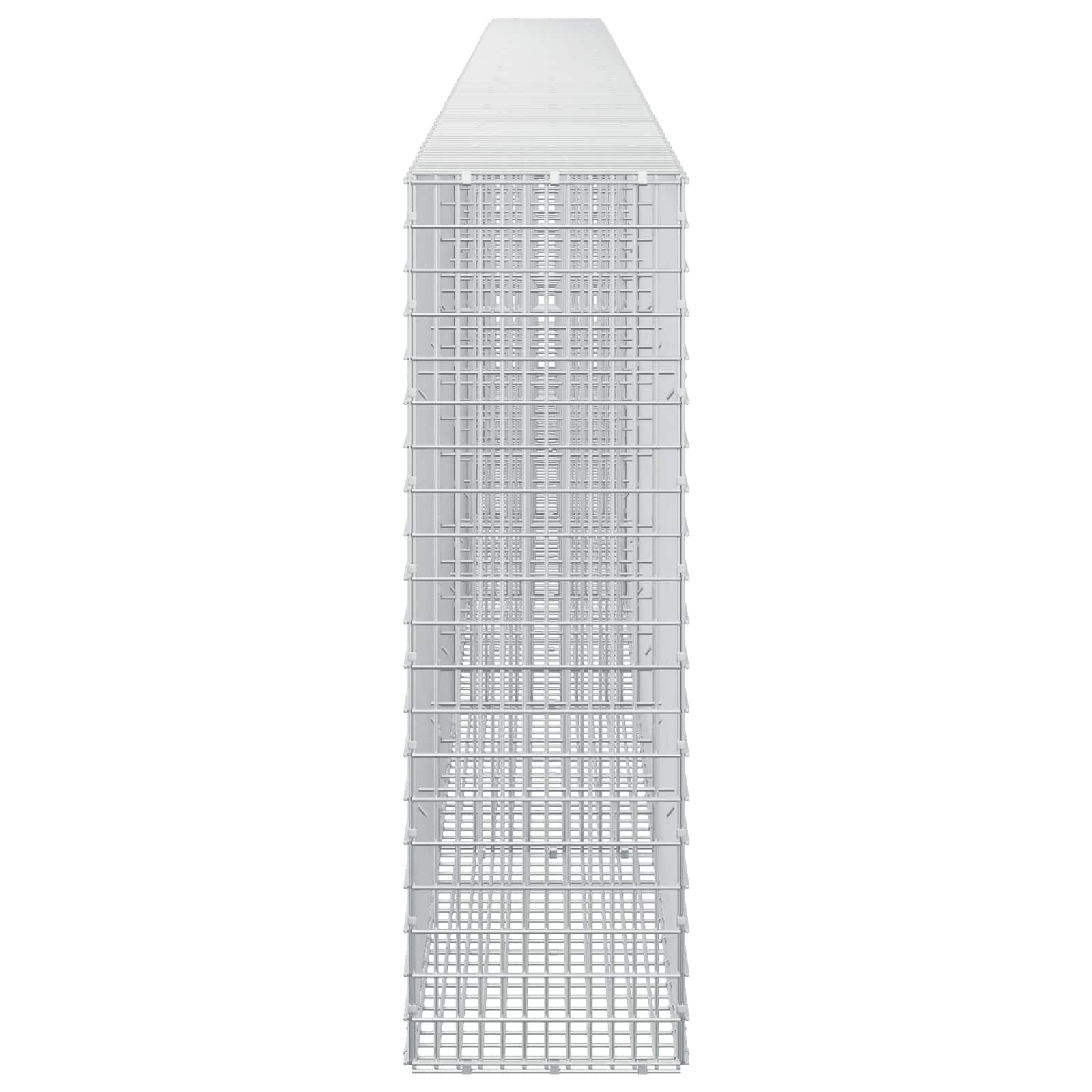 Gabion z žico 3,5 mm in mrežo 5x2,5 cm 650x30x100 cm