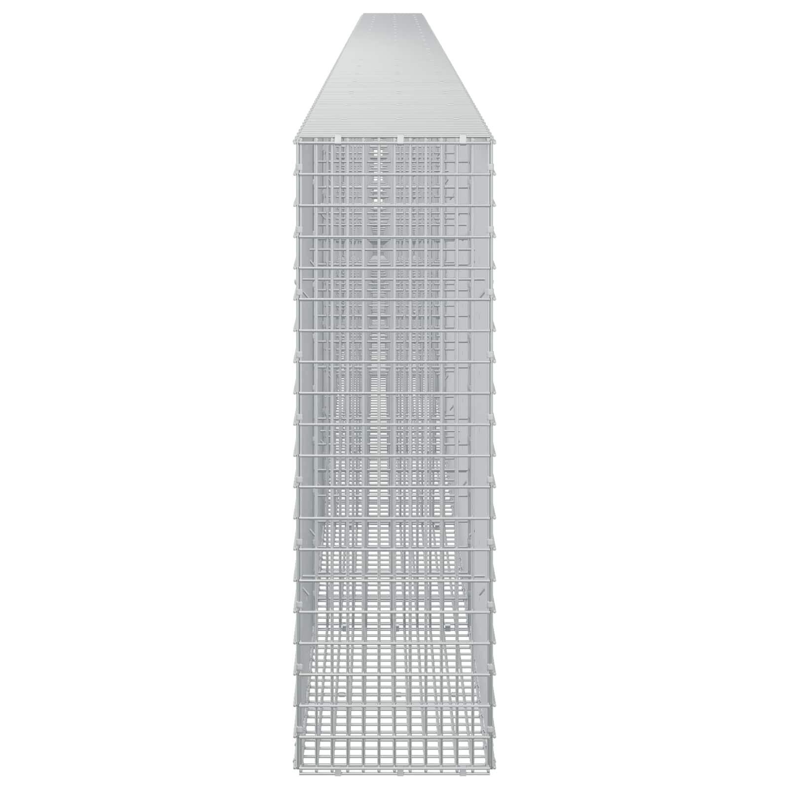 Gabion z žico 3,5 mm in mrežo 5x2,5 cm 1050x30x100 cm
