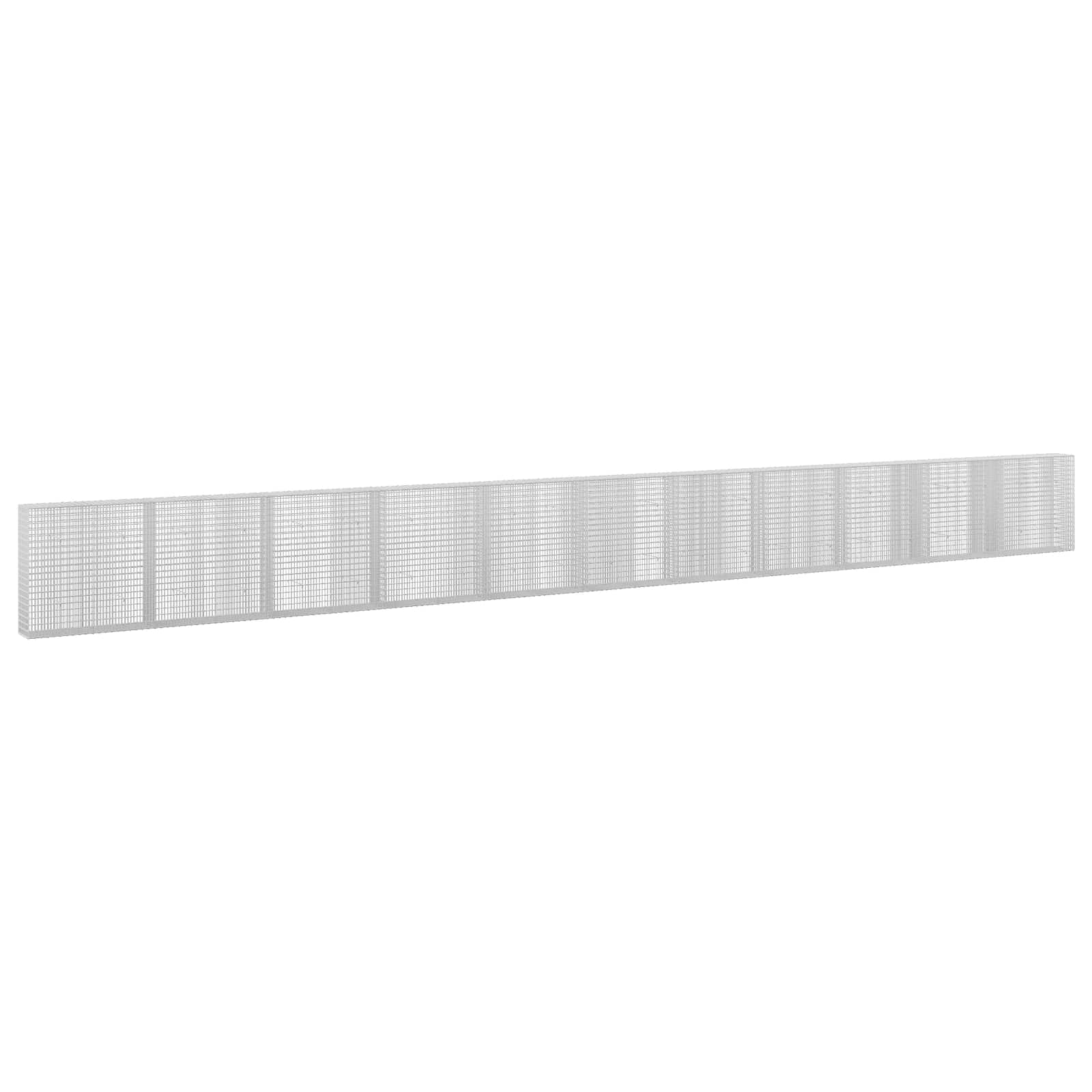 Γκαμπιόν με σύρμα 3,5 mm και πλέγμα 5x2,5 cm 1100x30x100 εκ - Image 2