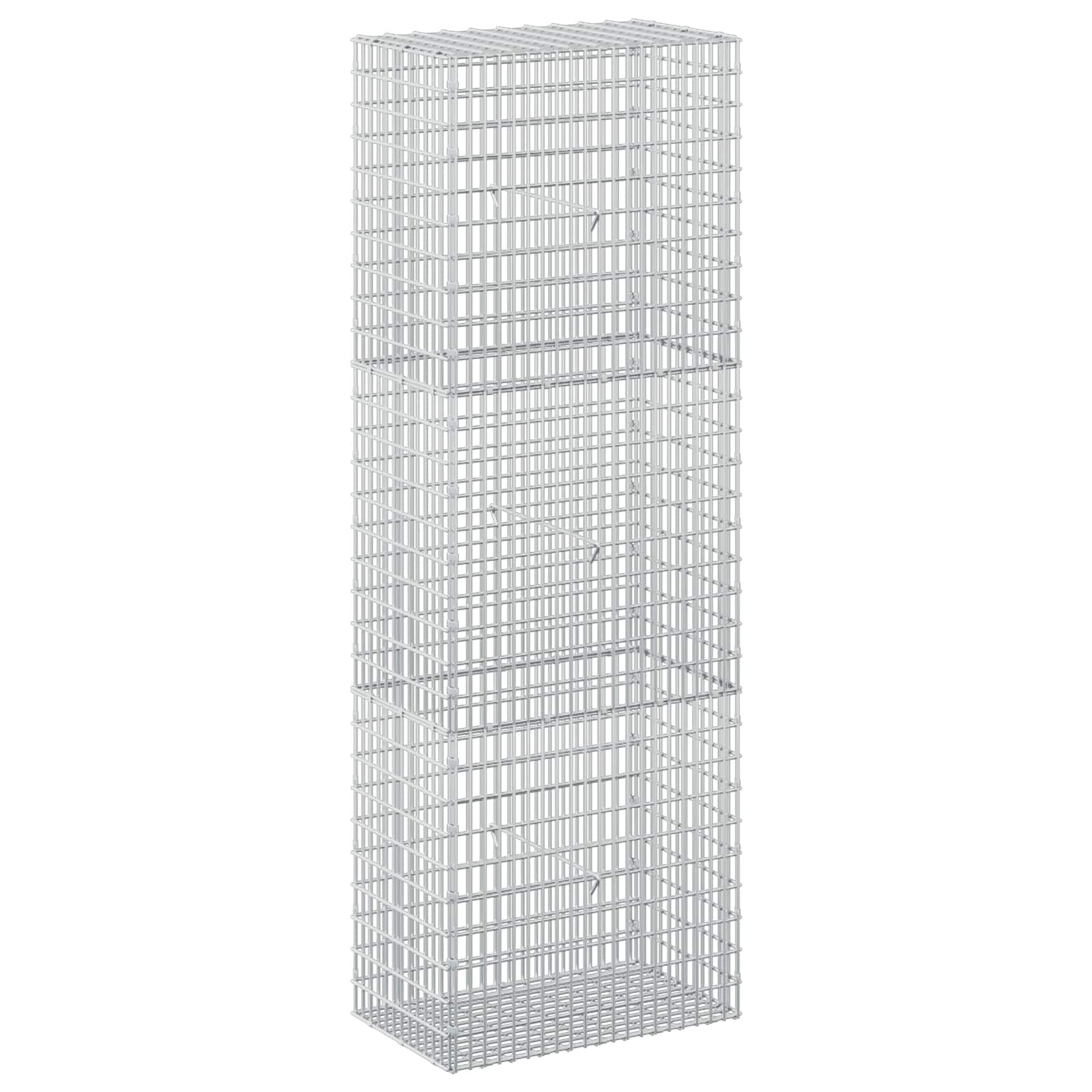 Gabion z žico 3,5 mm in mrežo 5x2,5 cm 50x30x150 cm