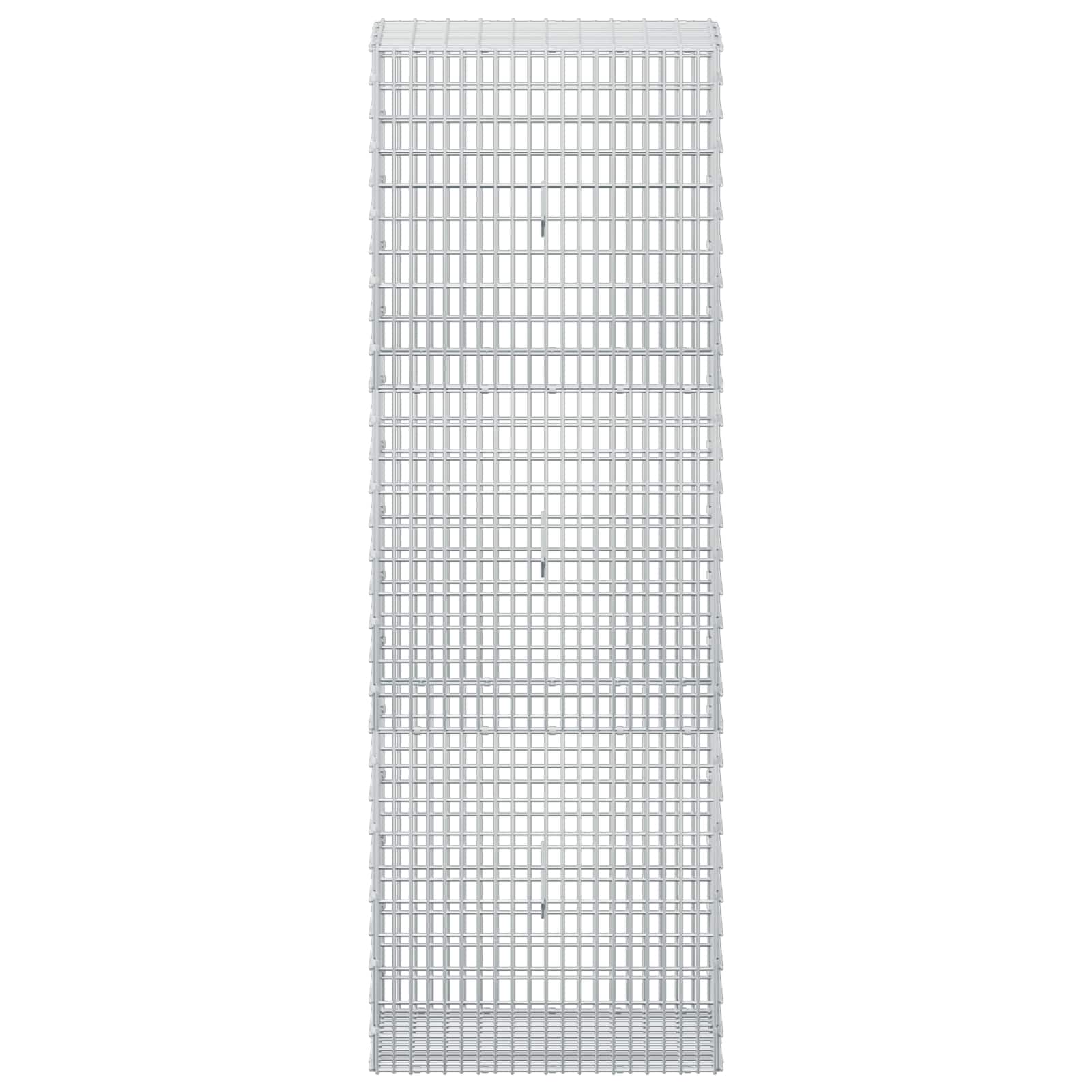 Gabion z žico 3,5 mm in mrežo 5x2,5 cm 50x30x150 cm