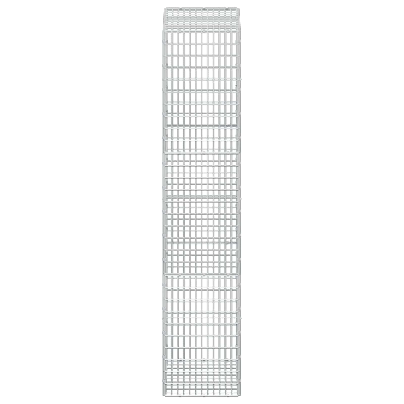 Gabion z žico 3,5 mm in mrežo 5x2,5 cm 50x30x150 cm