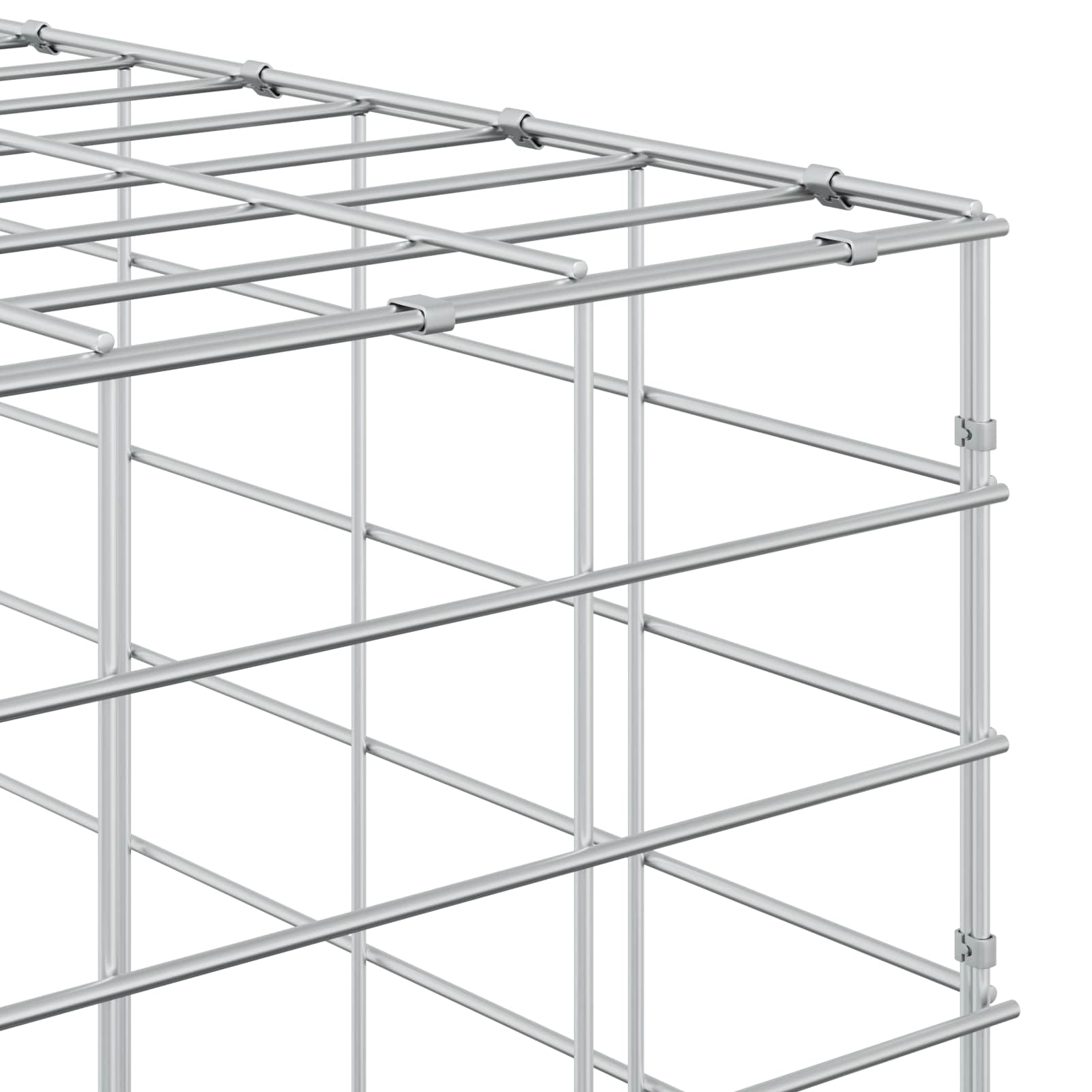 Gabion z žico 3,5 mm in mrežo 5x2,5 cm 100x30x150 cm