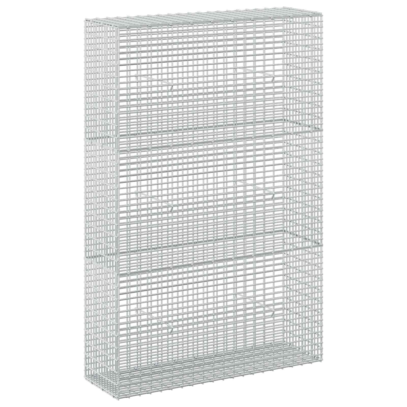 Gabion z žico 3,5 mm in mrežo 5x2,5 cm 100x30x150 cm