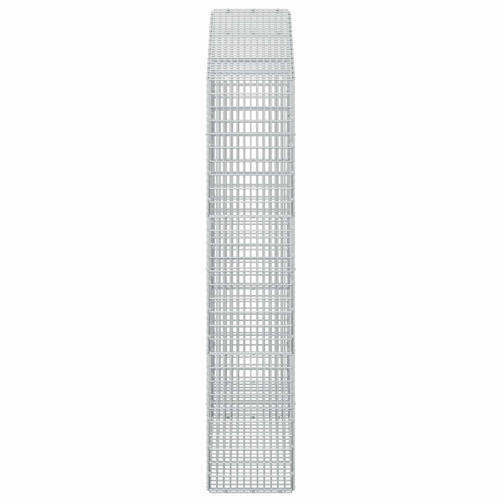 Γκαμπιόν με σύρμα 3,5 mm και πλέγμα 5x2,5 cm 150x30x150 εκ - Image 4