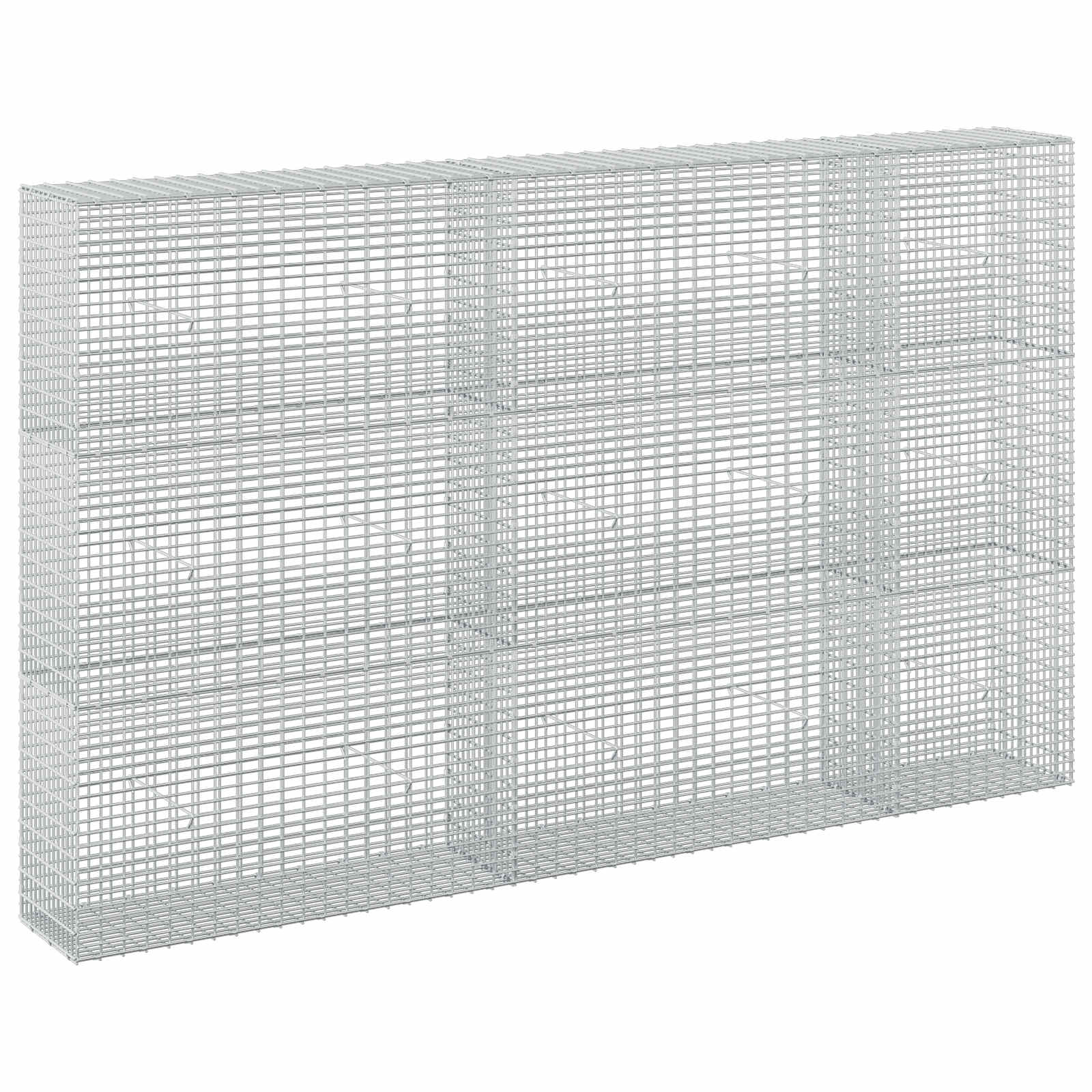 Gabion z žico 3,5 mm in mrežo 5x2,5 cm 250x30x150 cm