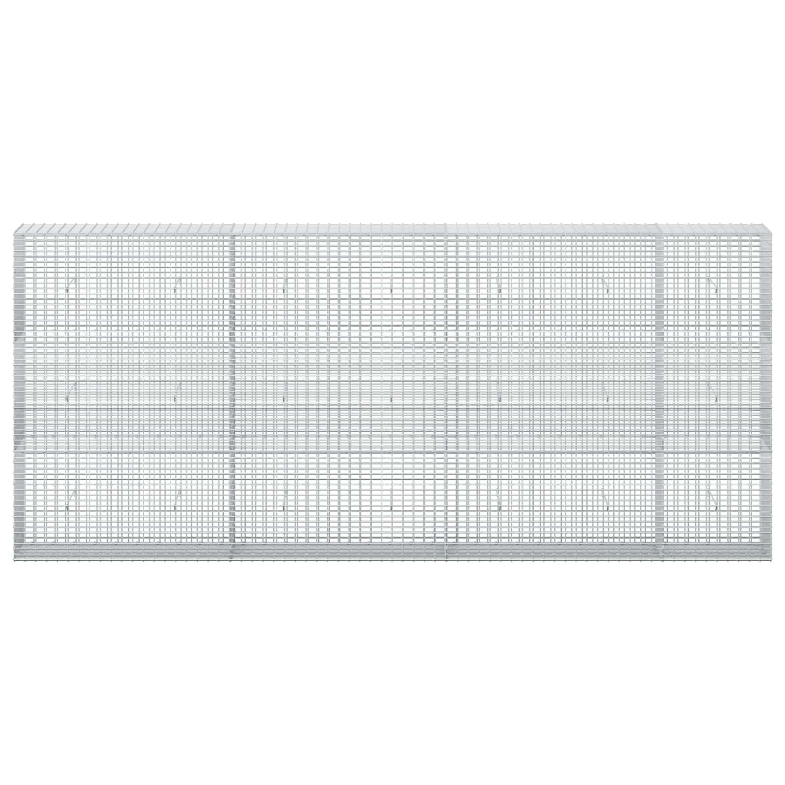 Gabion z žico 3,5 mm in mrežo 5x2,5 cm 350x30x150 cm