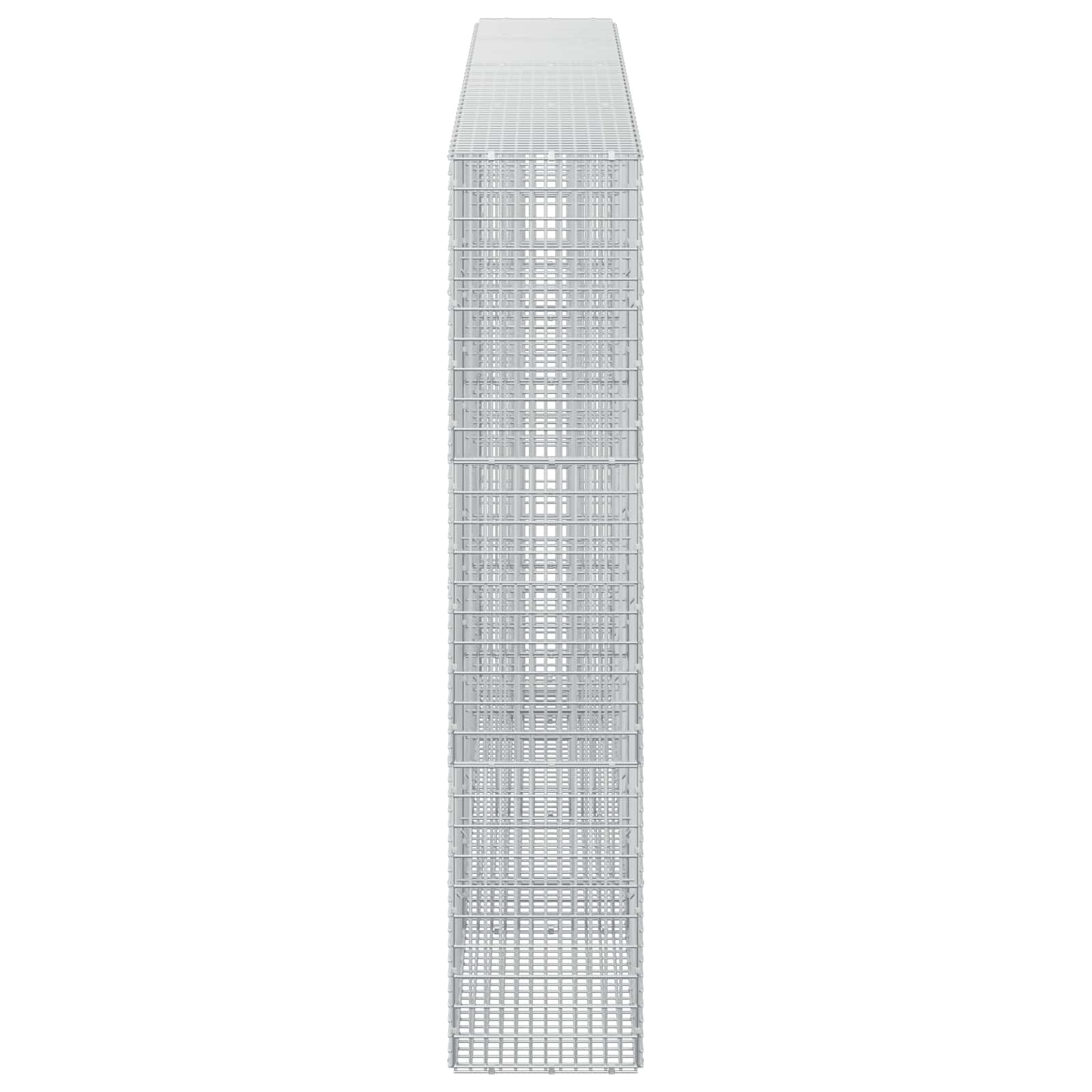 Gabion z žico 3,5 mm in mrežo 5x2,5 cm 350x30x150 cm
