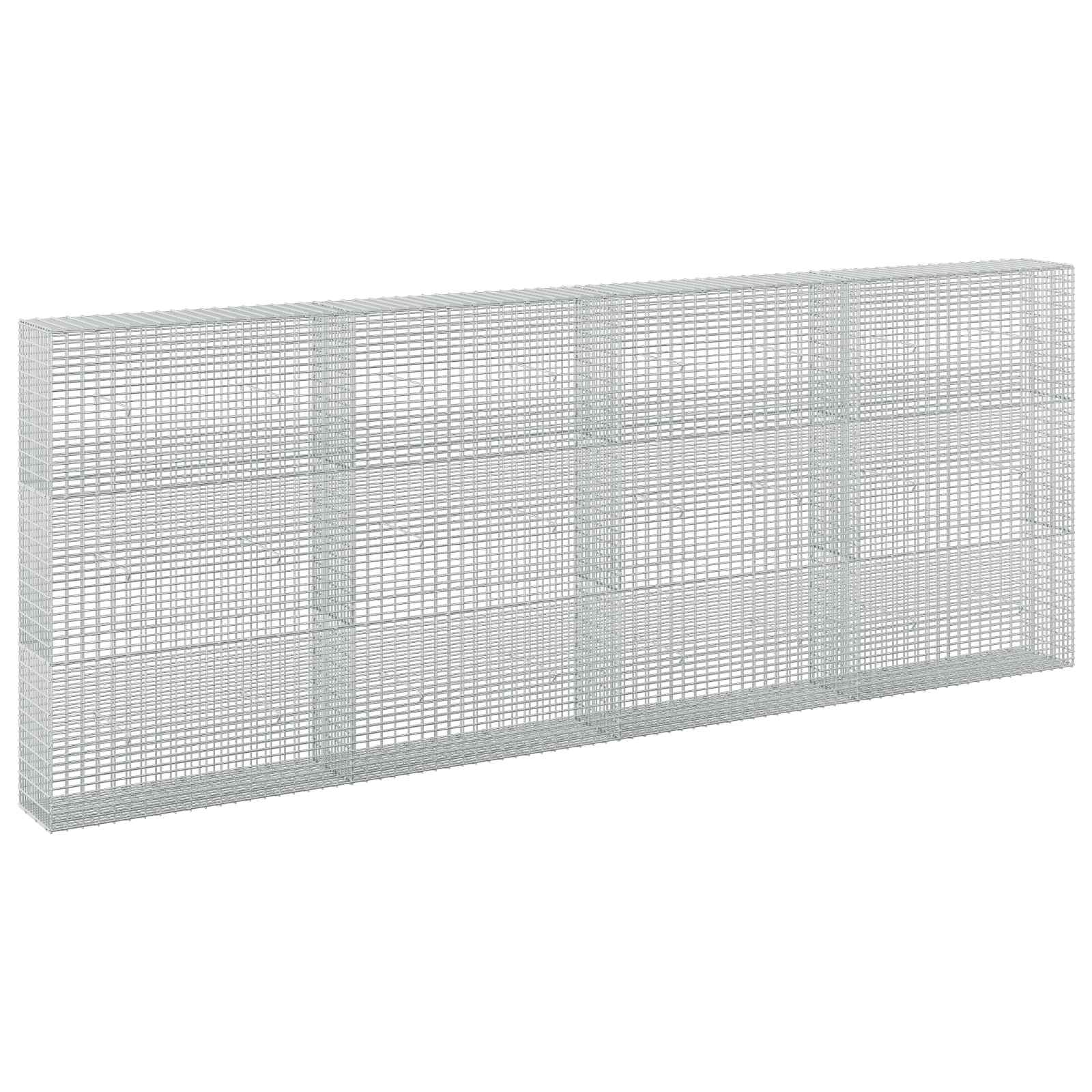 Gabion z žico 3,5 mm in mrežo 5x2,5 cm 400x30x150 cm