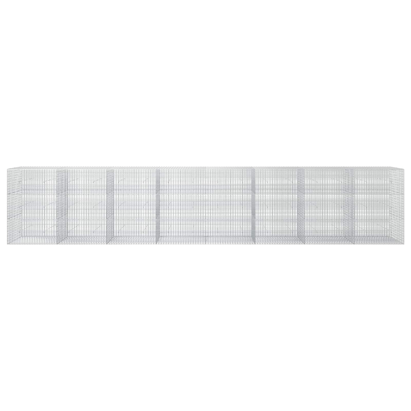 Γκαμπιόν με σύρμα 3,5 mm και πλέγμα 5x2,5 cm 800x30x150 εκ - Image 3