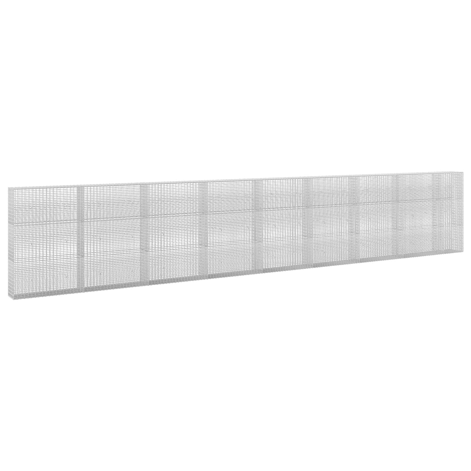 Gabion z žico 3,5 mm in mrežo 5x2,5 cm 850x30x150 cm
