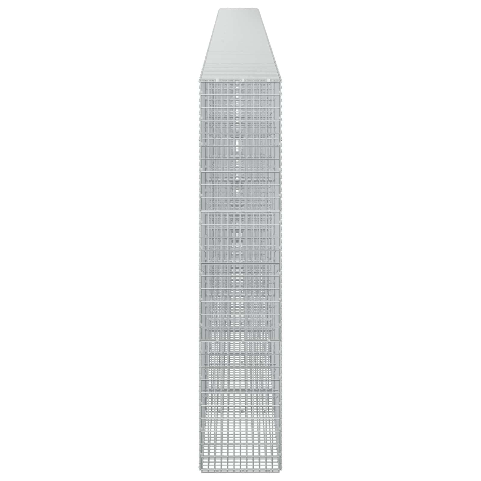 Gabion z žico 3,5 mm in mrežo 5x2,5 cm 850x30x150 cm