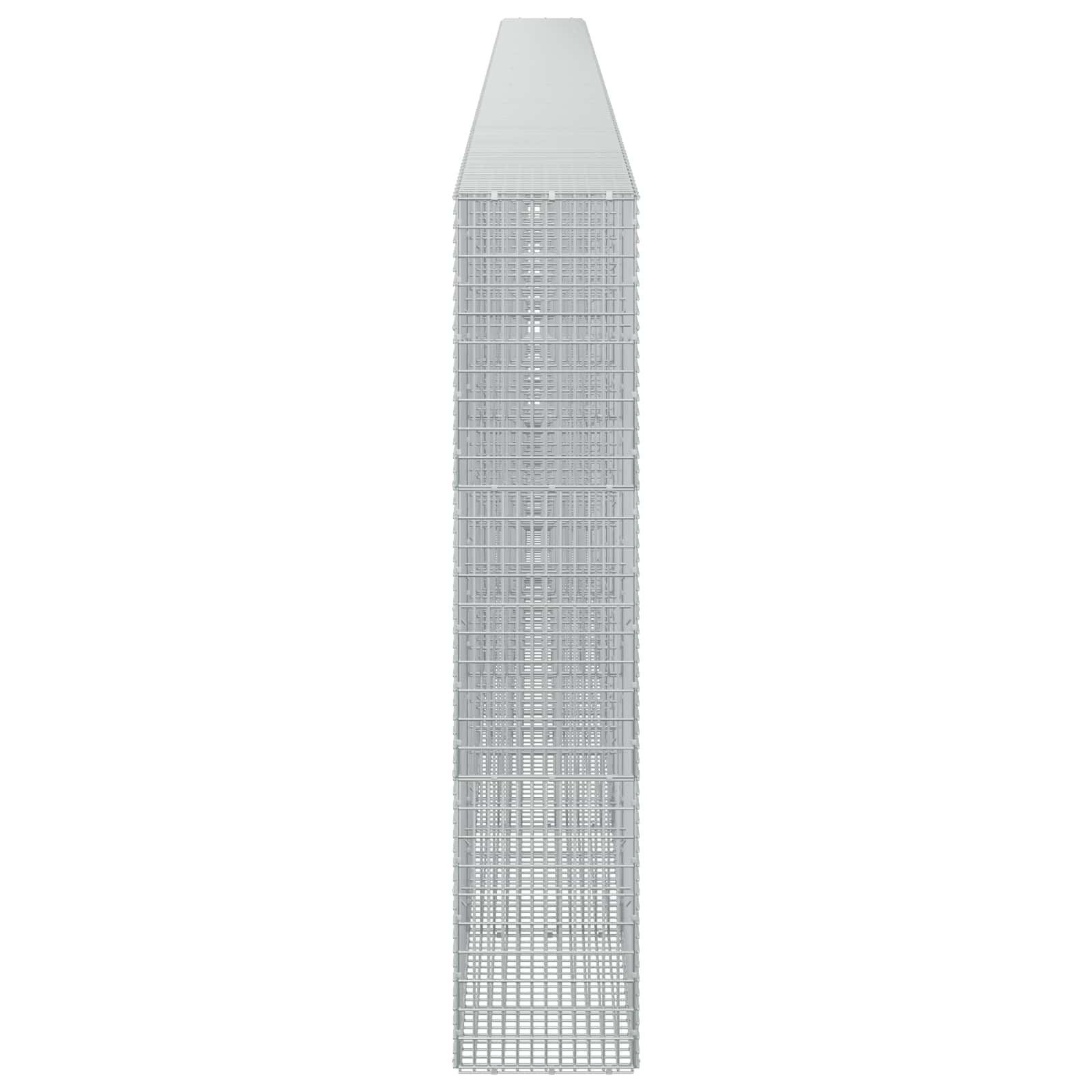 Gabion z žico 3,5 mm in mrežo 5x2,5 cm 950x30x150 cm