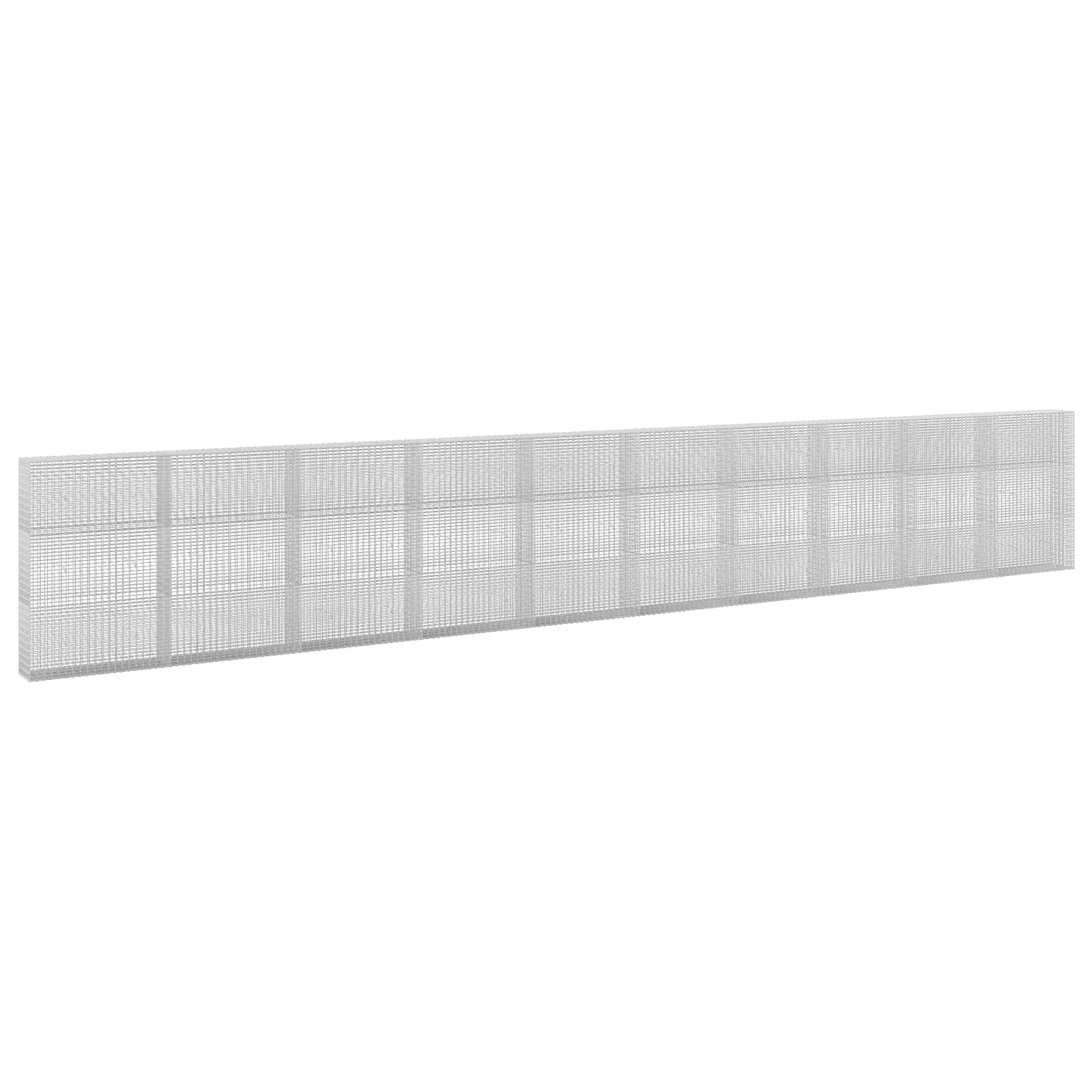 Gabion z žico 3,5 mm in mrežo 5x2,5 cm 1000x30x150 cm