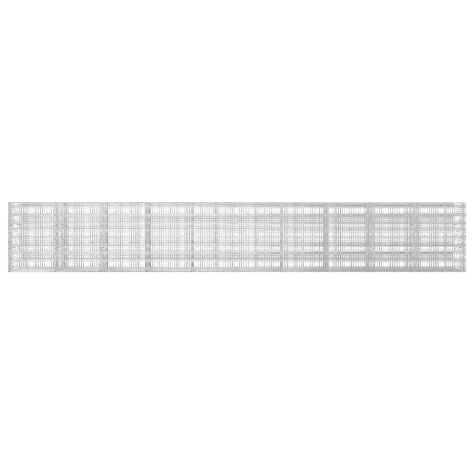Gabion z žico 3,5 mm in mrežo 5x2,5 cm 1000x30x150 cm