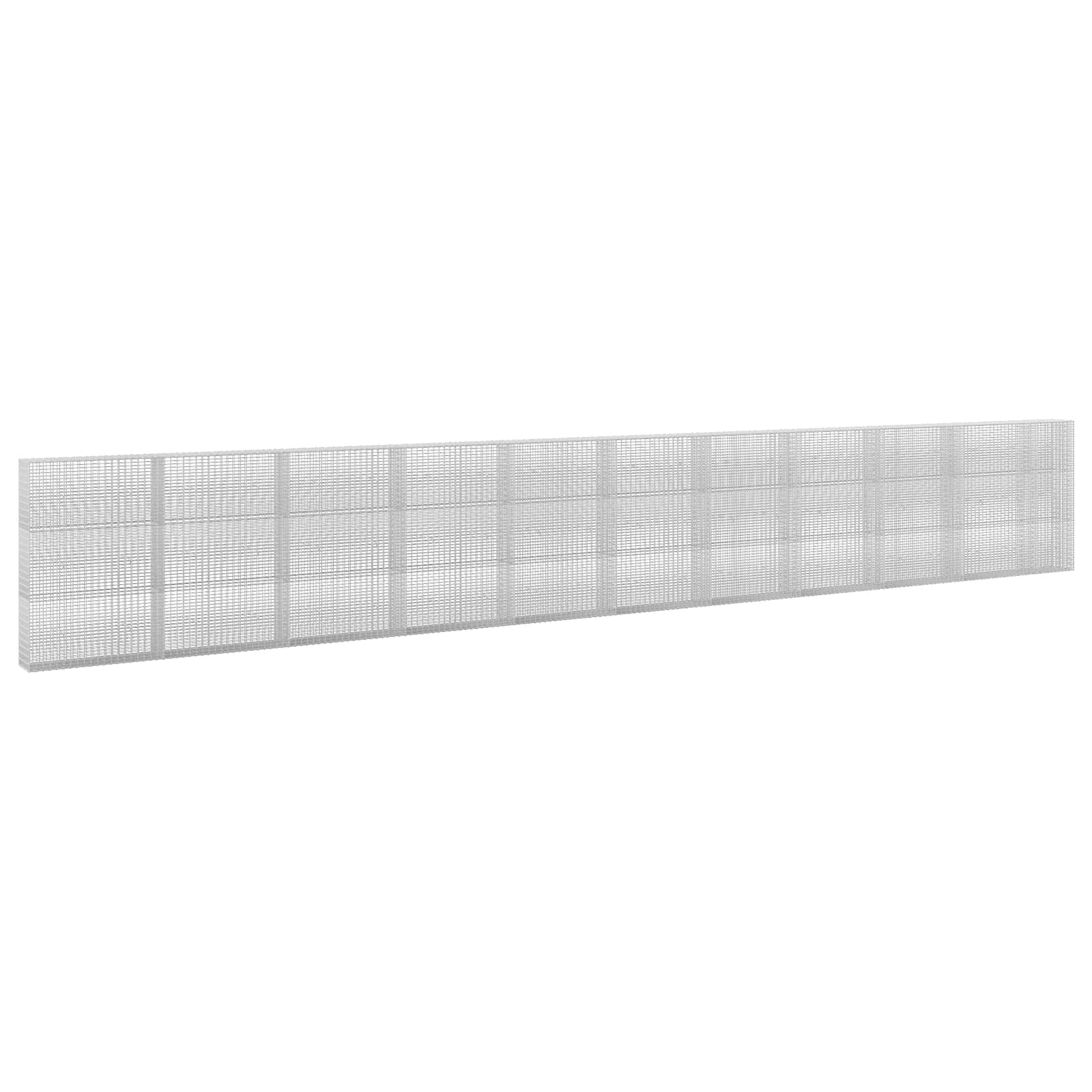 Gabion z žico 3,5 mm in mrežo 5x2,5 cm 1050x30x150 cm